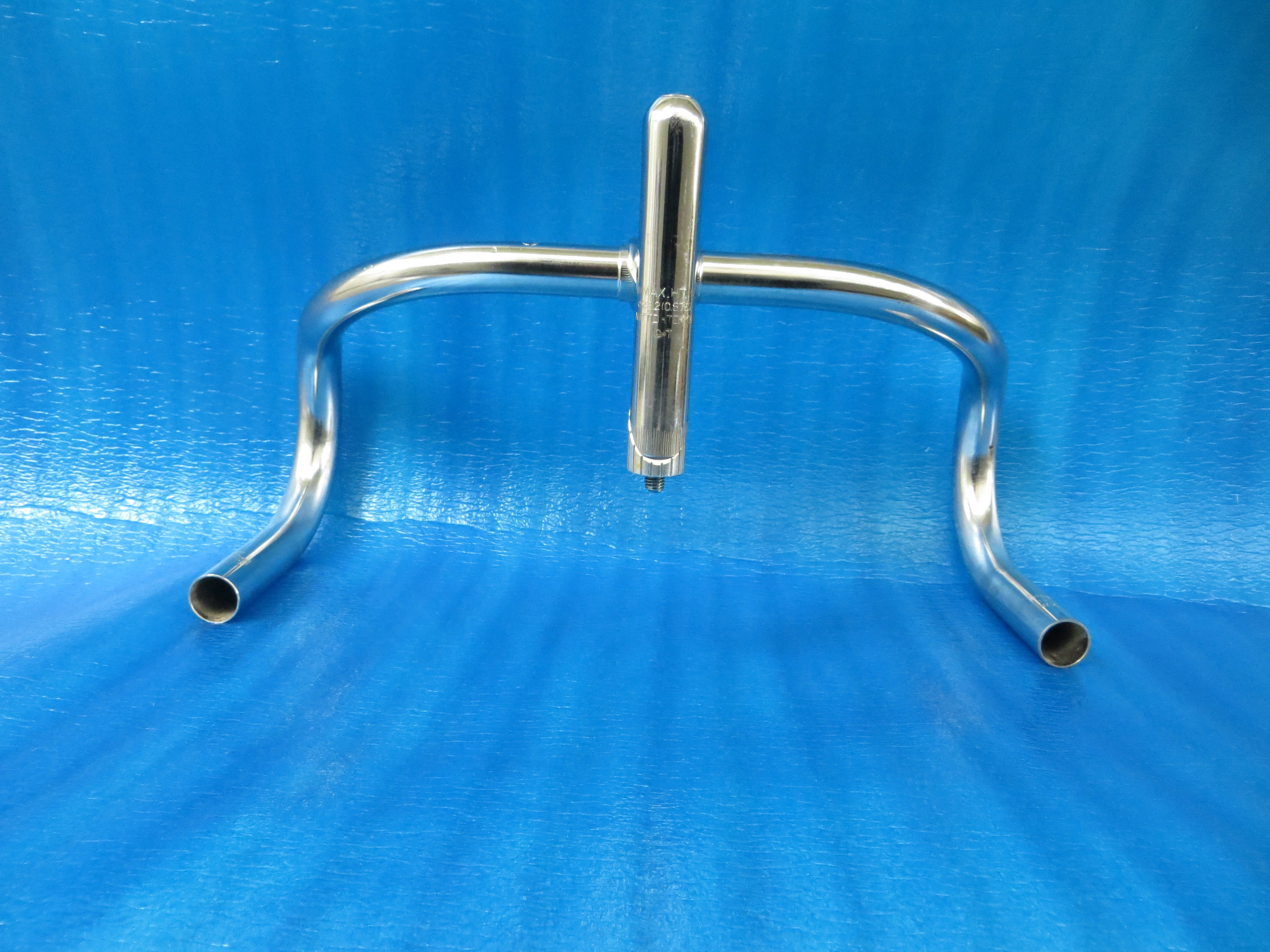 B125 380mm Steel NJS Handlebar, Nitto Jaguar, 105mm/58 degree Steel NJS Stem (24032007) - Image 4