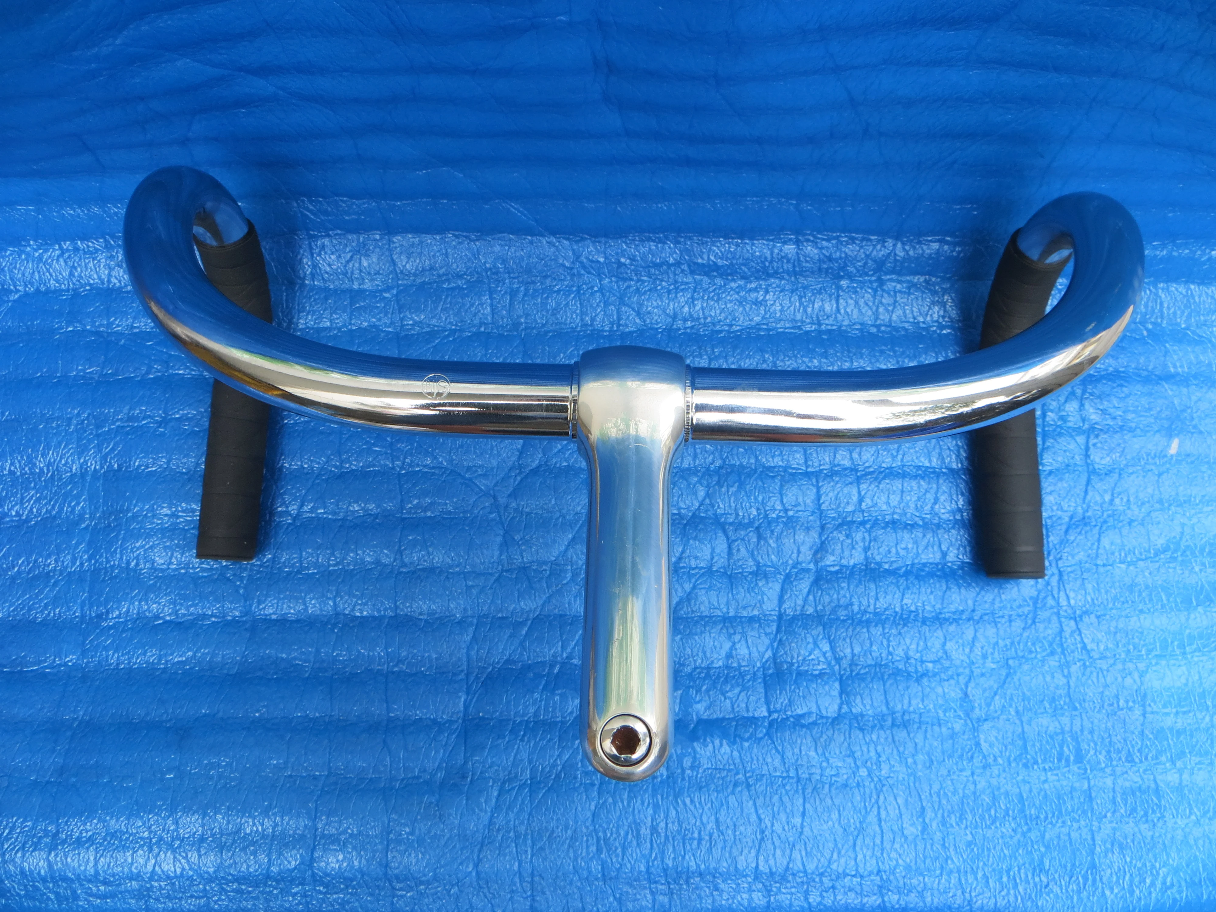 B123 380mm Steel NJS Handlebar, Nitto Jaguar 100mm/58 degree AA NJS Stem, Champ Grips (25092129) - Image 5