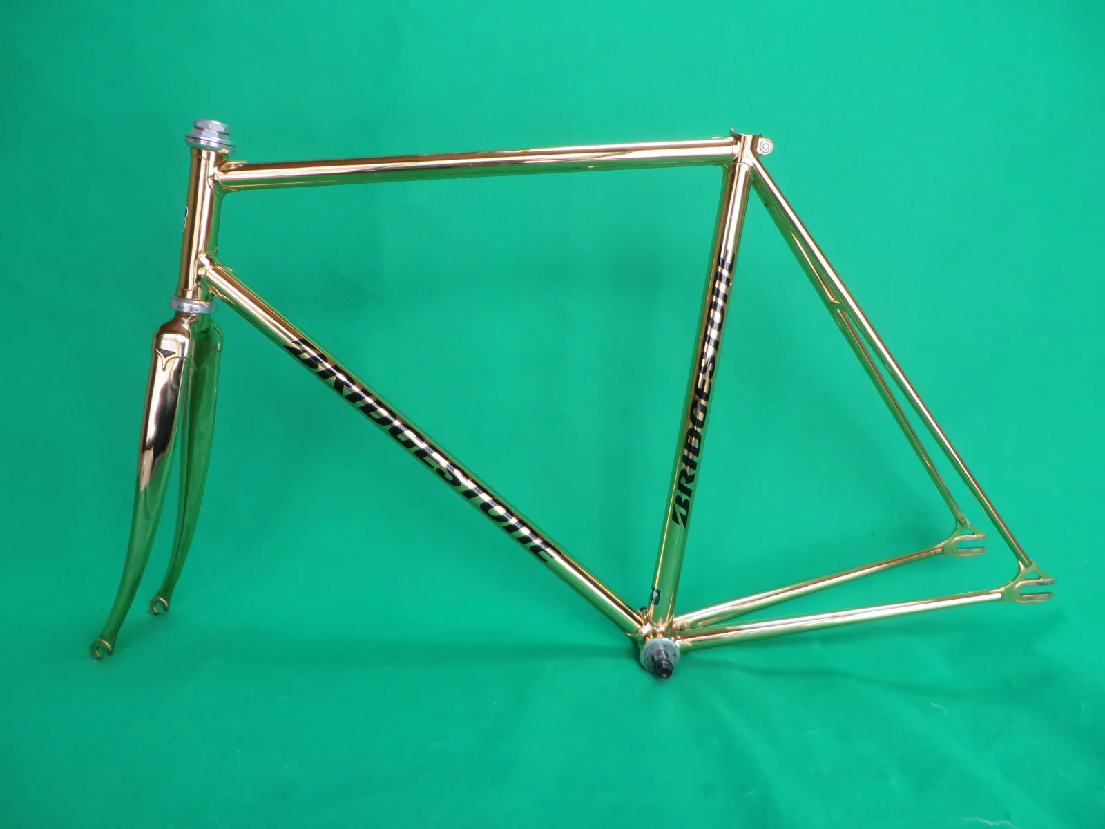 Bridgestone  Columbus Max Fork // Gold Plated Finish // 54.5cm