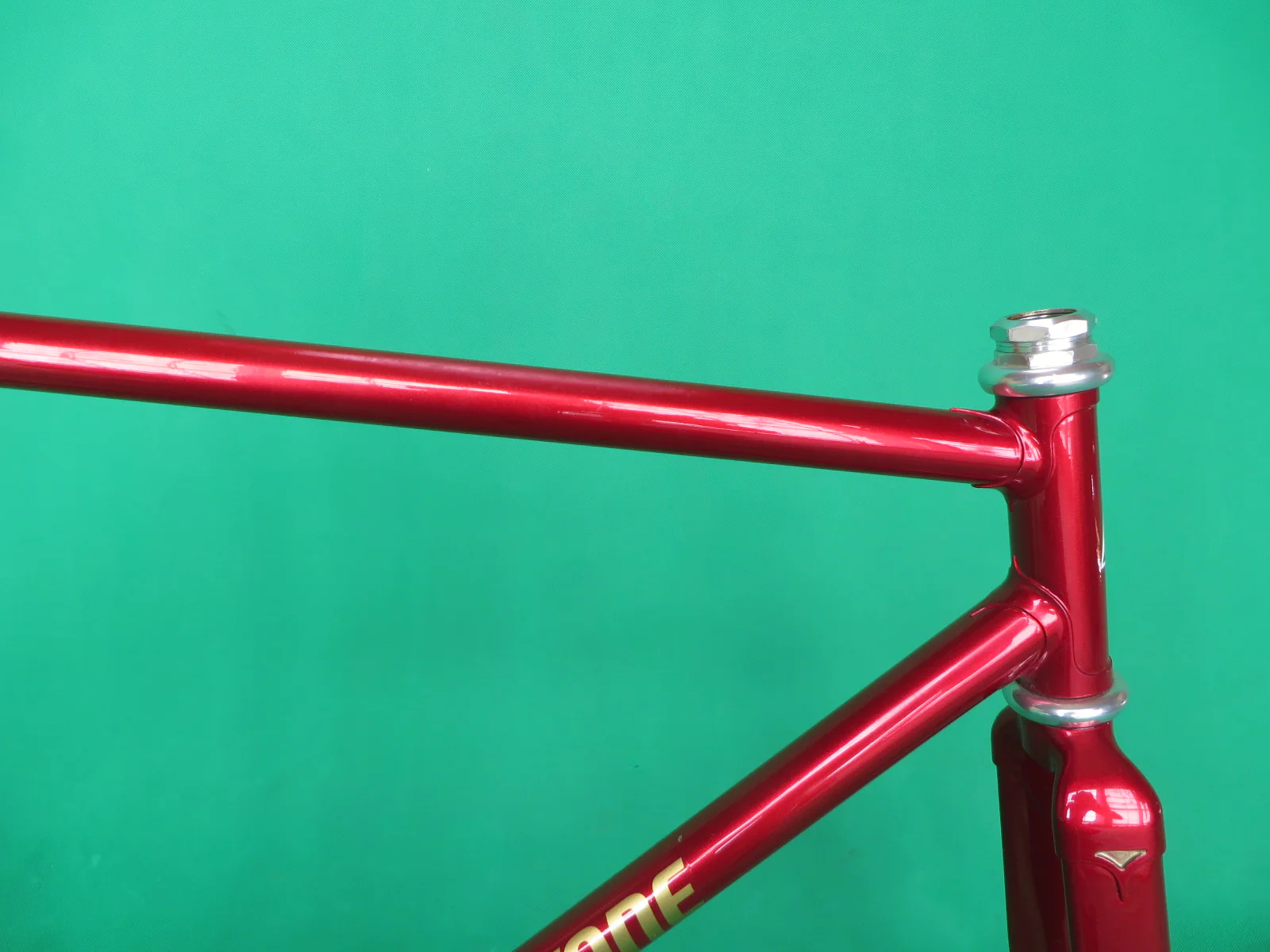 Bridgestone 2016 Columbus Max Fork // Candy Red // Dedacciai Zero Uno Tubing // 51.5cm - Image 11