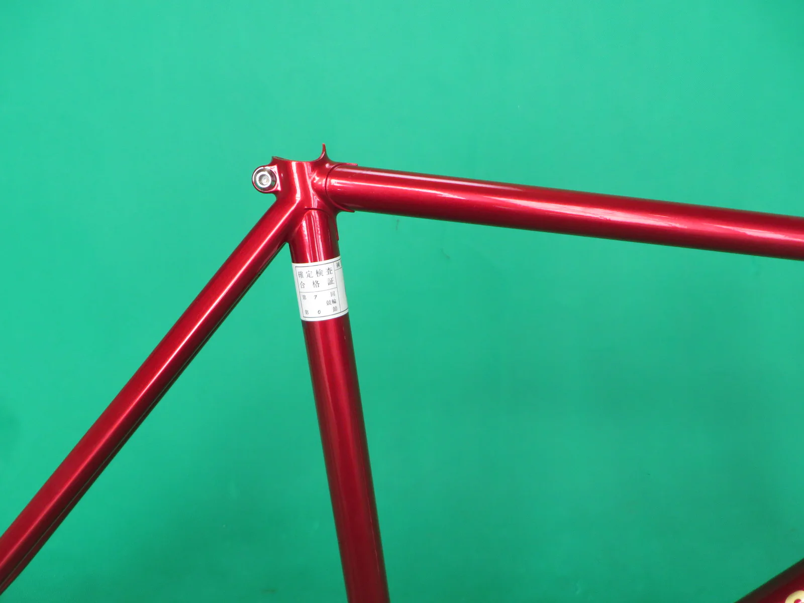 Bridgestone 2016 Columbus Max Fork // Candy Red // Dedacciai Zero Uno Tubing // 51.5cm - Image 12