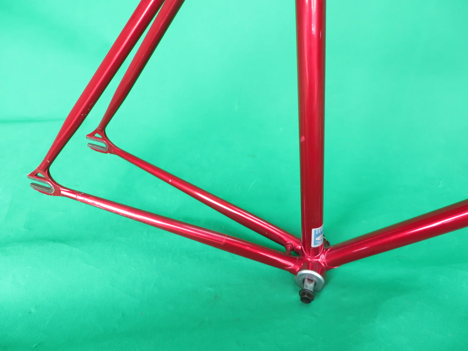 Bridgestone 2016 Columbus Max Fork // Candy Red // Dedacciai Zero Uno Tubing // 51.5cm - Image 13