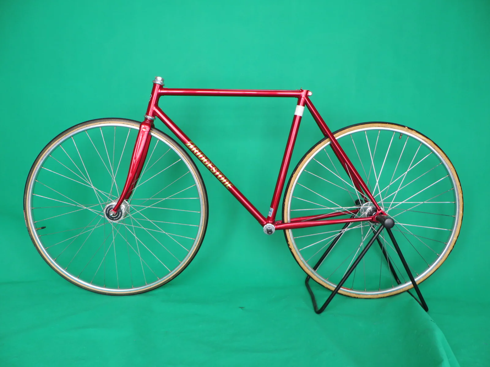 Bridgestone 2016 Columbus Max Fork // Candy Red // Dedacciai Zero Uno Tubing // 51.5cm - Image 16