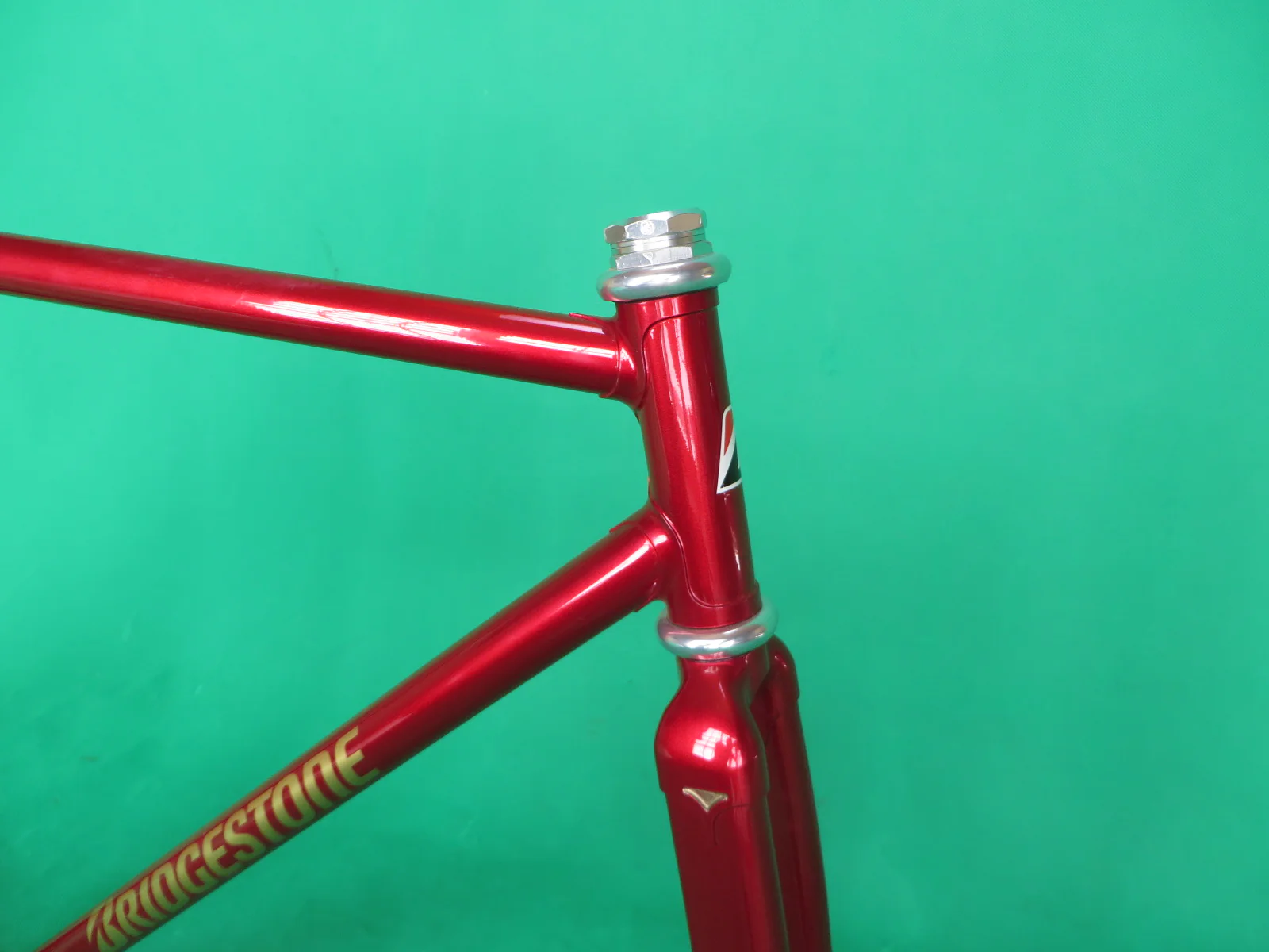 Bridgestone 2016 Columbus Max Fork // Candy Red // Dedacciai Zero Uno Tubing // 51.5cm - Image 9