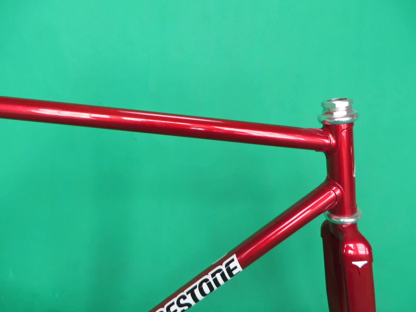 Bridgestone 2018 Columbus Max Fork // Candy Red // Dedacciai Zero Uno Tubing // 51.5cm - Image 11