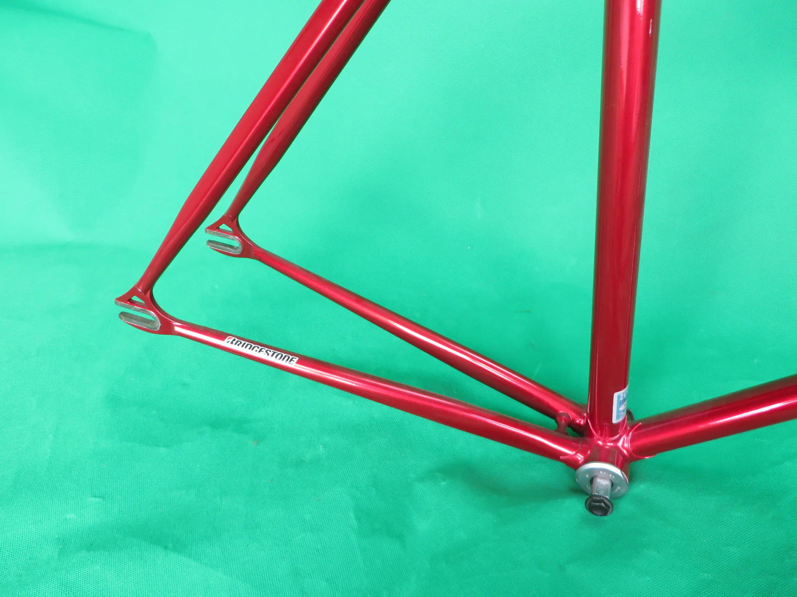 Bridgestone 2018 Columbus Max Fork // Candy Red // Dedacciai Zero Uno Tubing // 51.5cm - Image 14