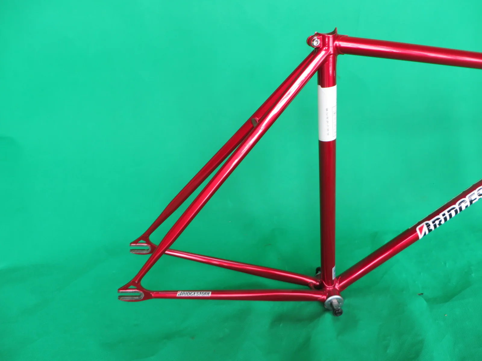 Bridgestone 2018 Columbus Max Fork // Candy Red // Dedacciai Zero Uno Tubing // 51.5cm - Image 15