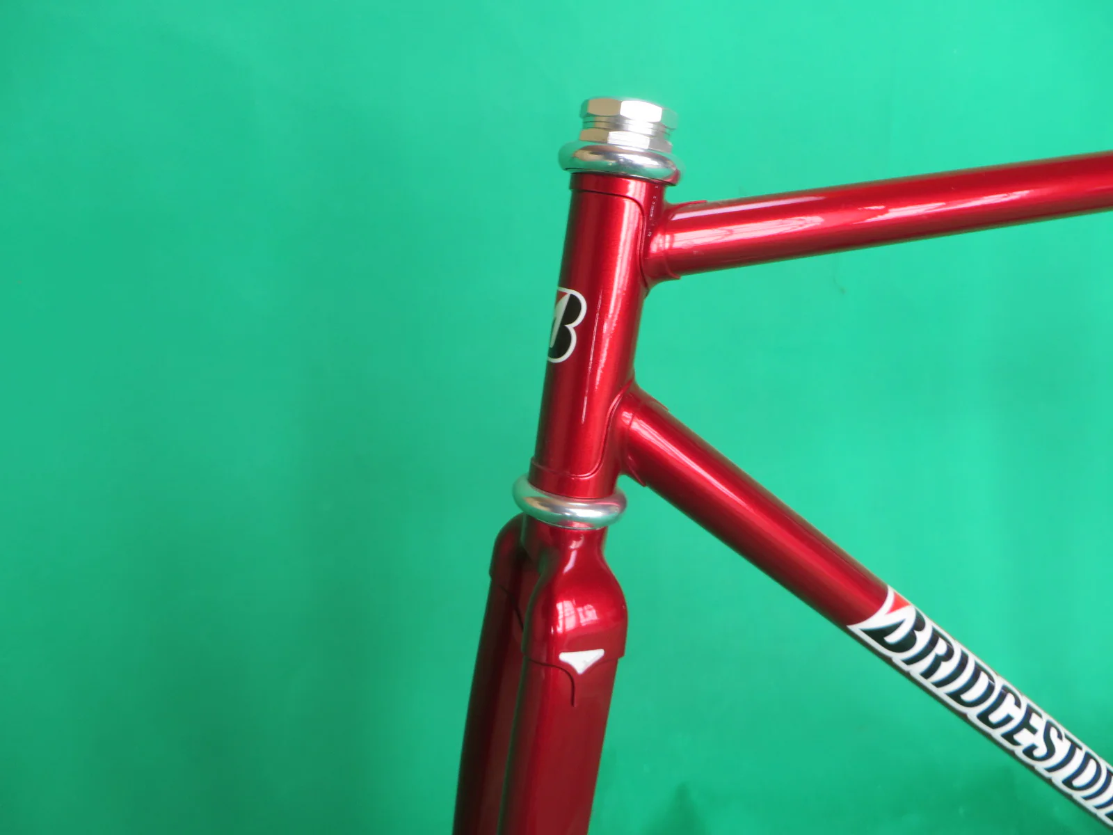 Bridgestone 2018 Columbus Max Fork // Candy Red // Dedacciai Zero Uno Tubing // 51.5cm - Image 2