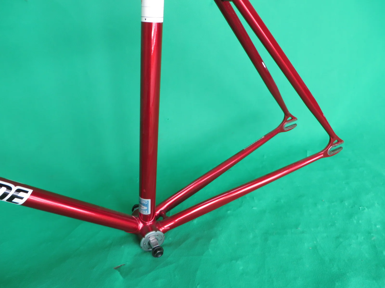 Bridgestone 2018 Columbus Max Fork // Candy Red // Dedacciai Zero Uno Tubing // 51.5cm - Image 7