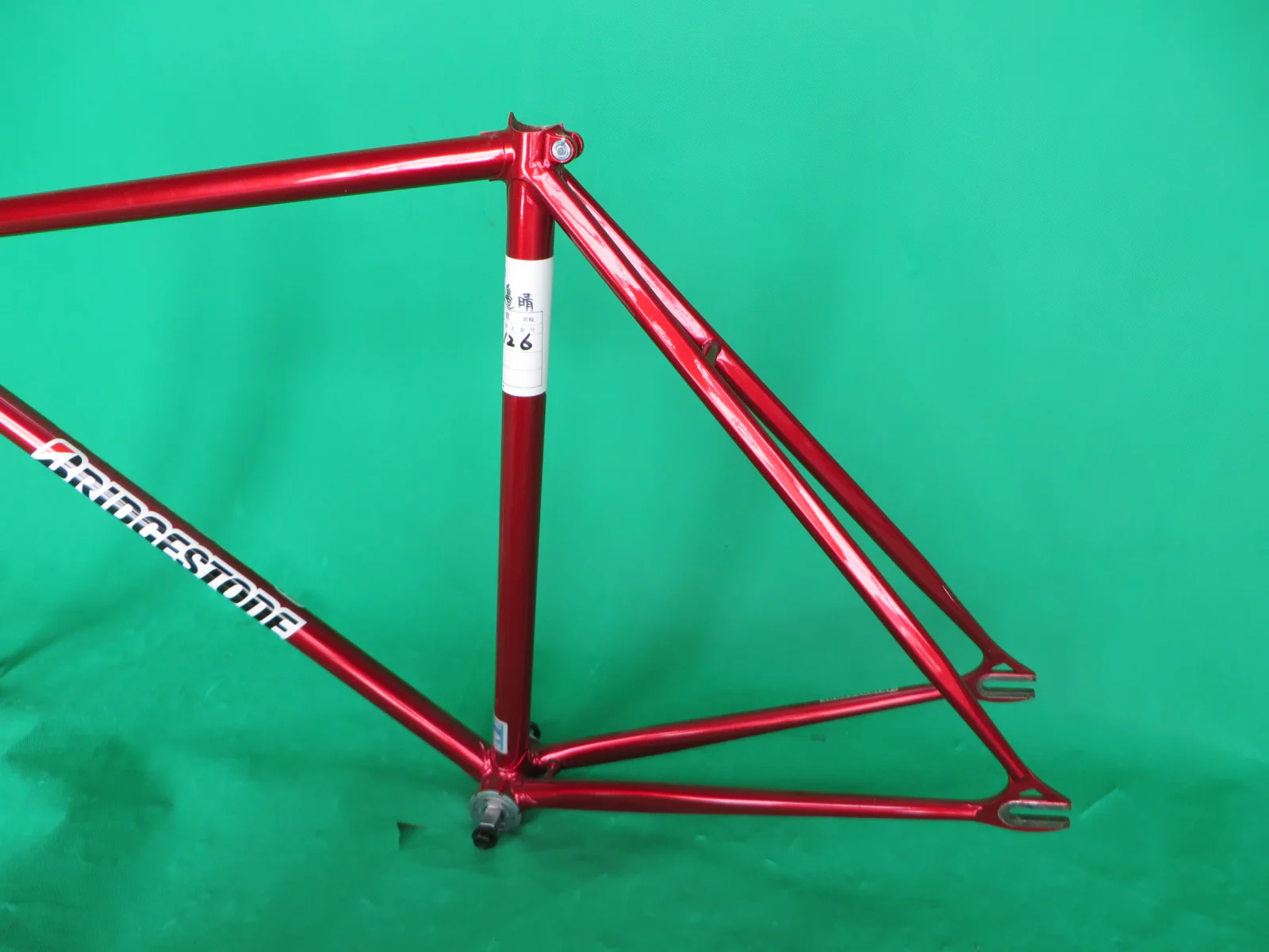 Bridgestone 2018 Columbus Max Fork // Candy Red // Dedacciai Zero Uno Tubing // 51.5cm - Image 8