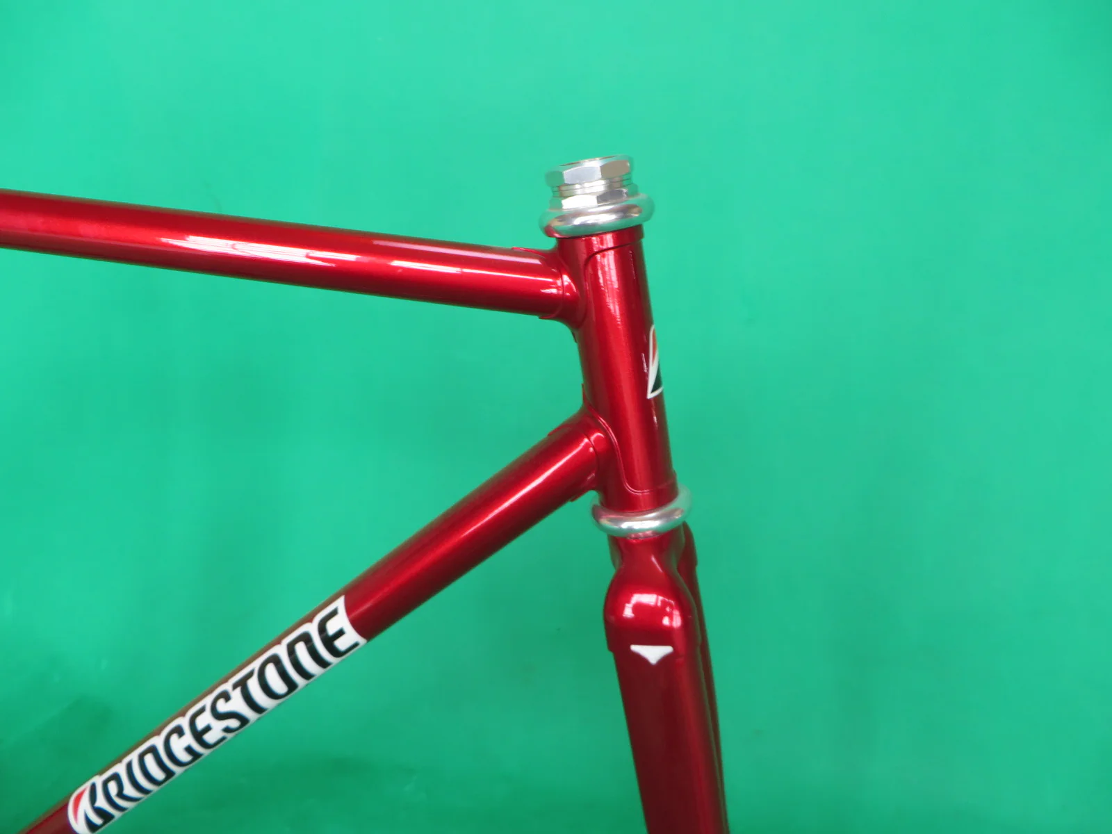 Bridgestone 2018 Columbus Max Fork // Candy Red // Dedacciai Zero Uno Tubing // 51.5cm - Image 9
