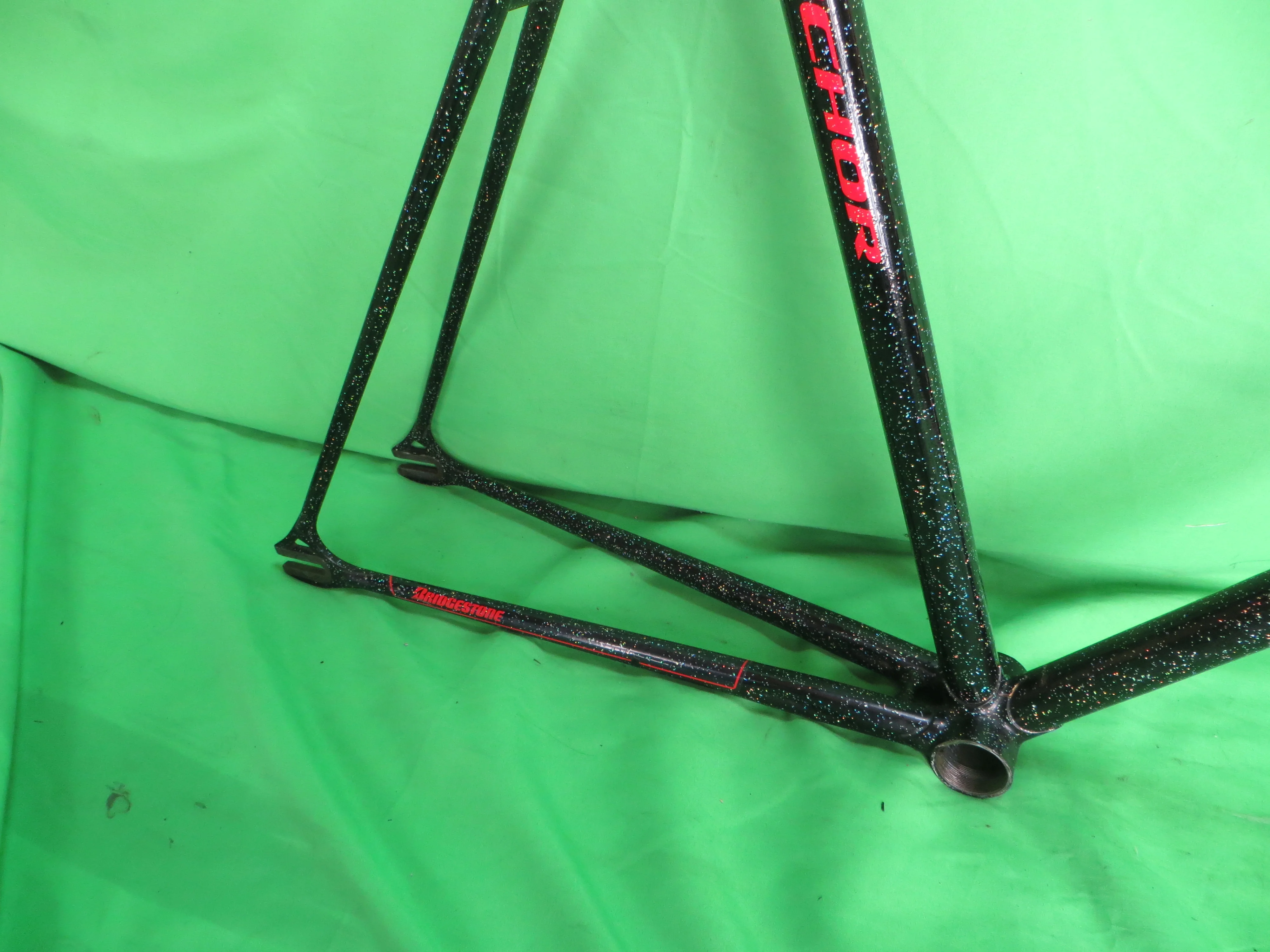 Anchor // Black with Rainbow Flake // 54cm // For Repairs /260109 - Image 12