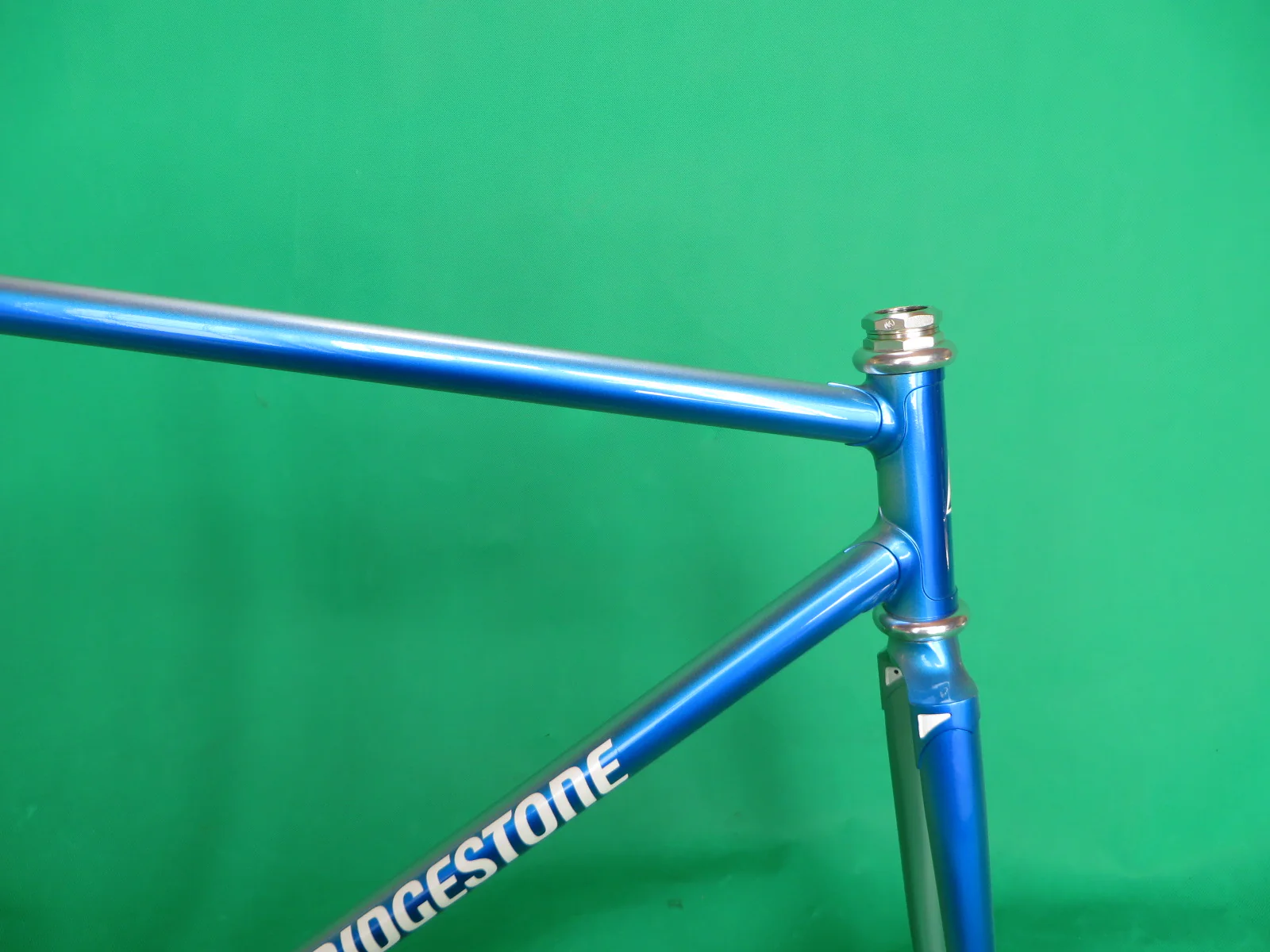 Bridgestone // Blue Metallic Silver Fade //  52cm - Image 11