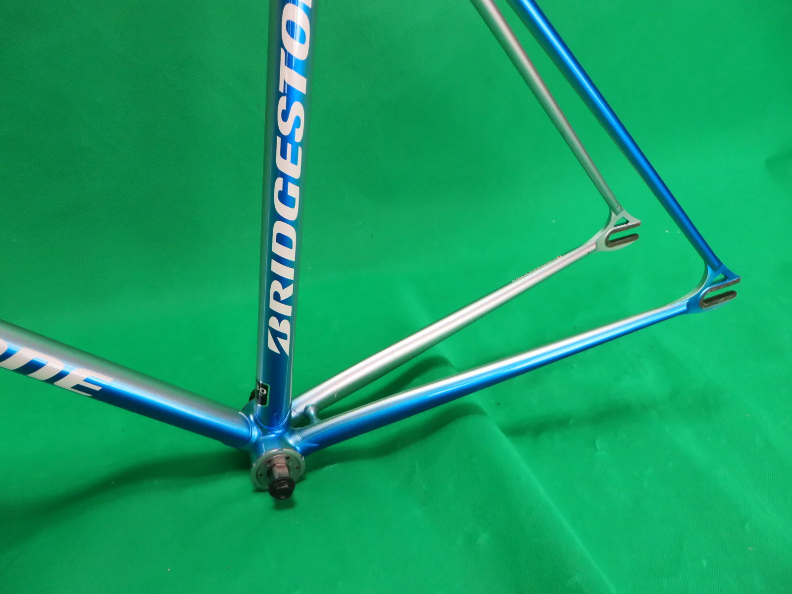 Bridgestone Columbus Max Fork // Blue Metallic Silver Fade //  48cm - Image 7