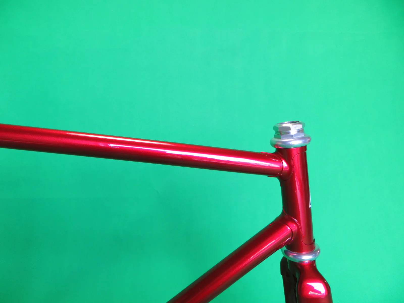 Bridgestone Columbus Max Fork // Candy Red // Dedacciai Zero Uno Tubing // 52cm - Image 11