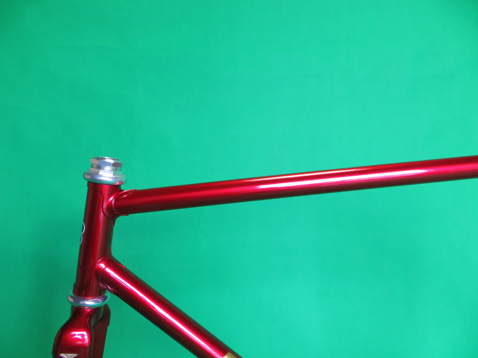 Bridgestone Columbus Max Fork // Candy Red // Dedacciai Zero Uno Tubing // 52cm - Image 4