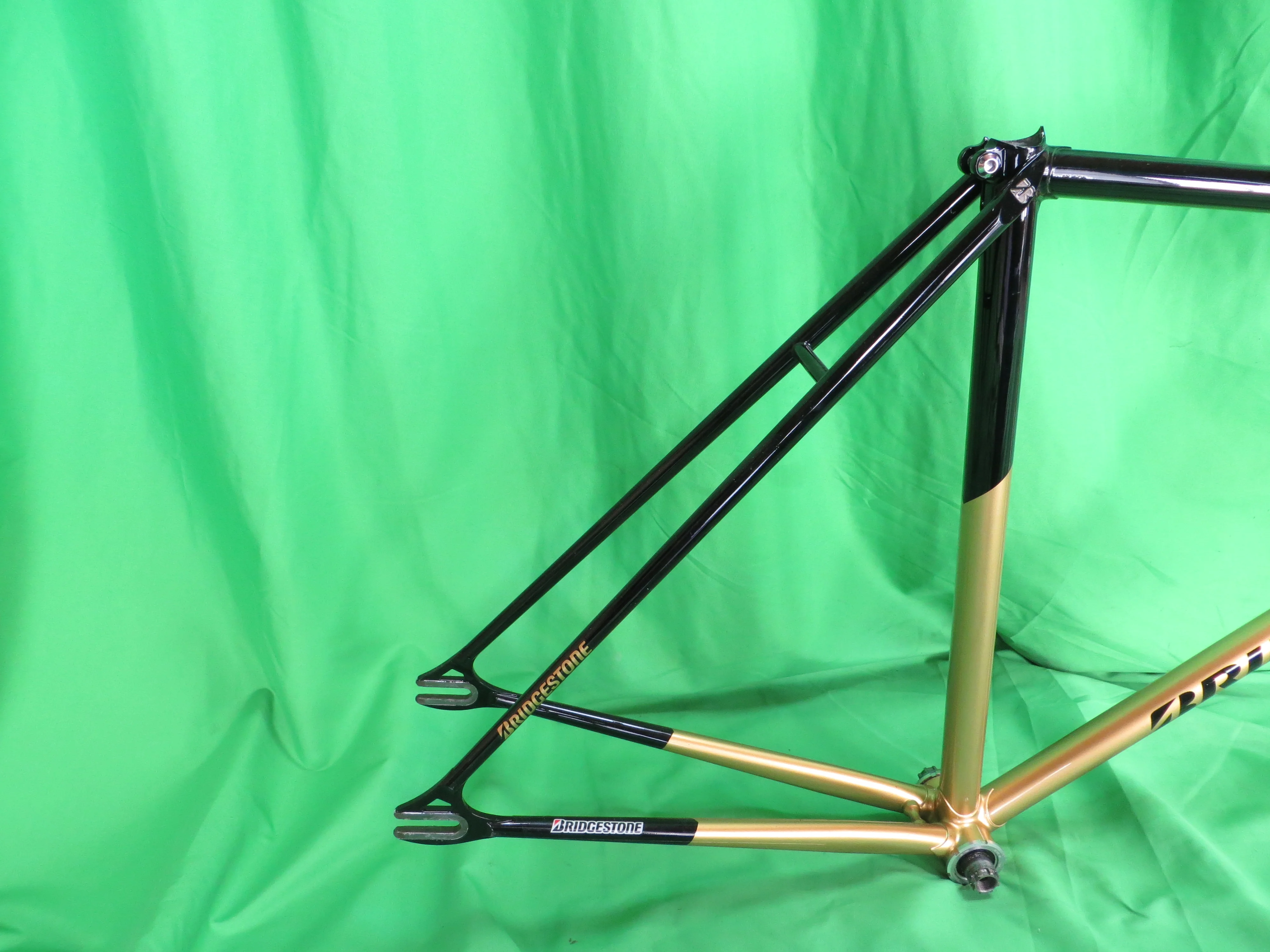 Bridgestone Columbus Max Fork // Gold /  Black Two Tone  // 50cm - Image 15