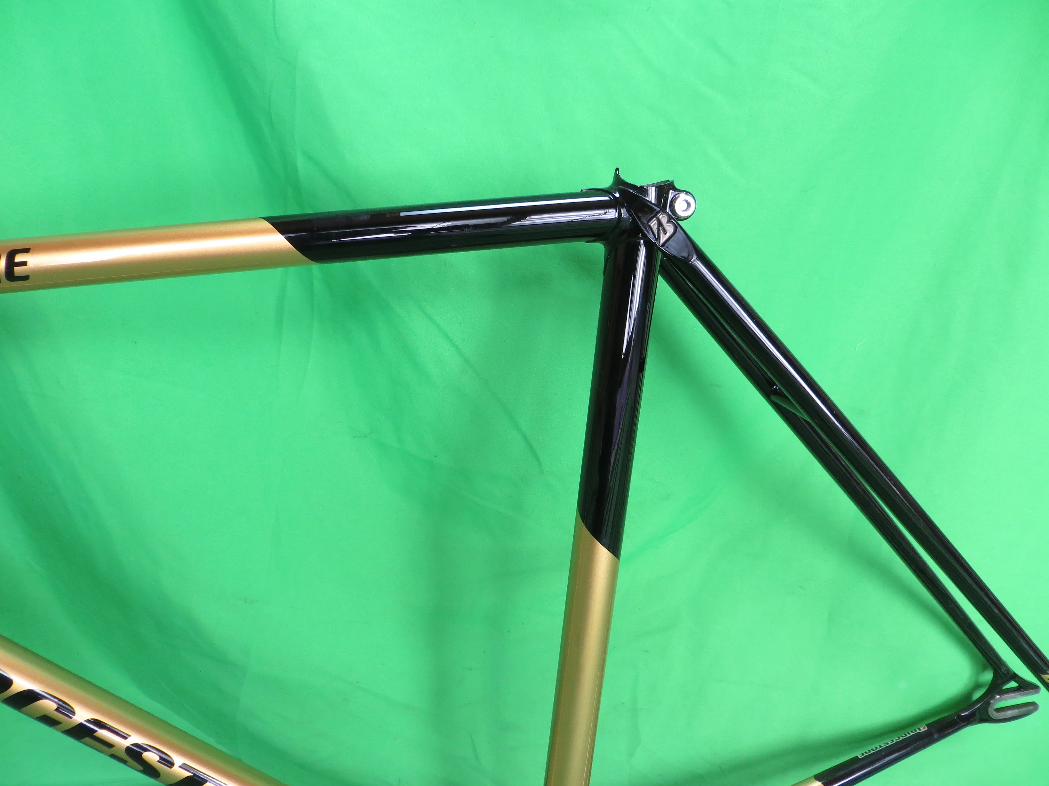 Bridgestone Columbus Max Fork // Gold /  Black Two Tone  // 50cm - Image 5