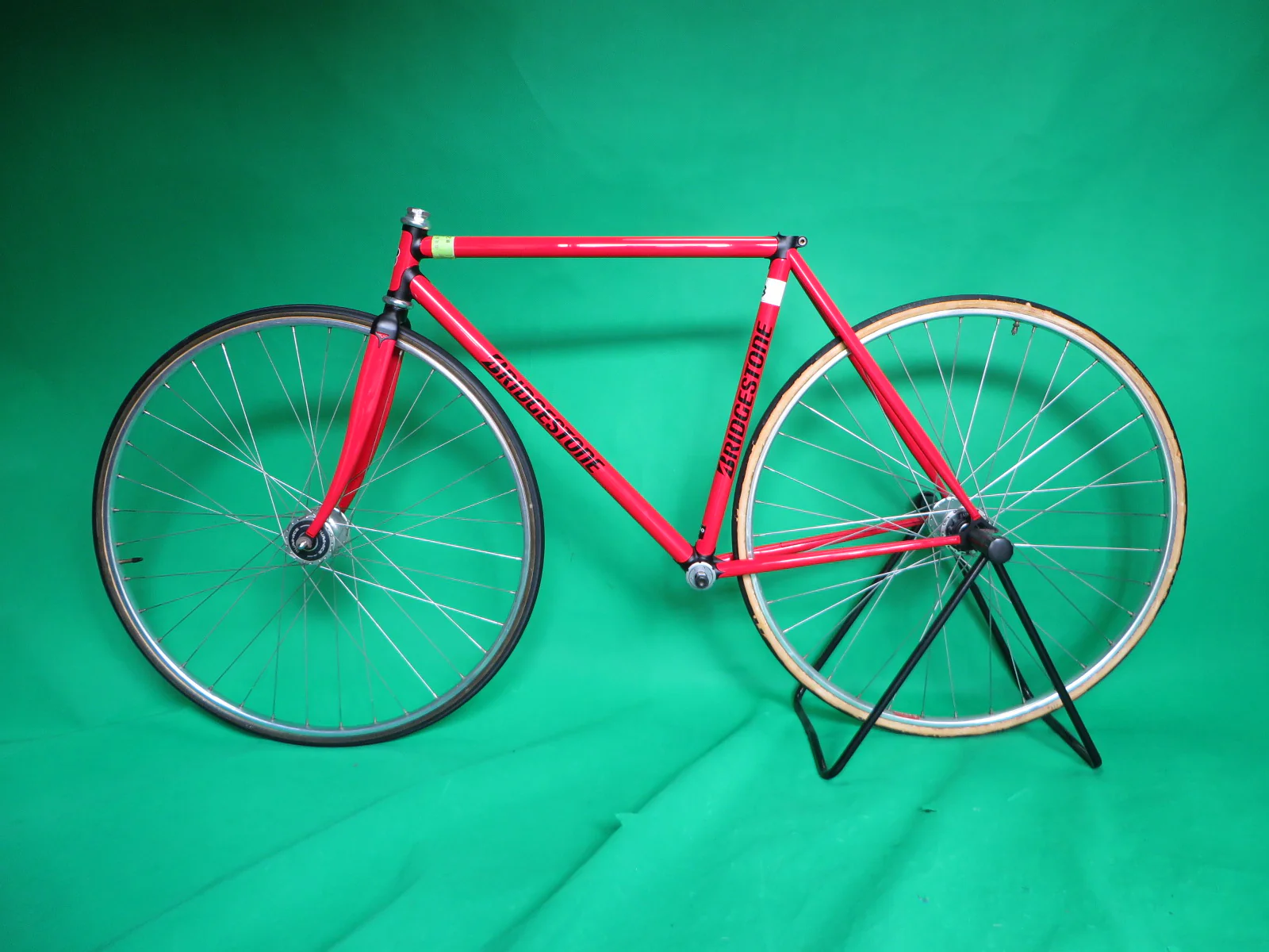 Bridgestone Columbus Max Fork kaisei 8630R // Red / Matte Black Lugs / // 50cm - Image 16