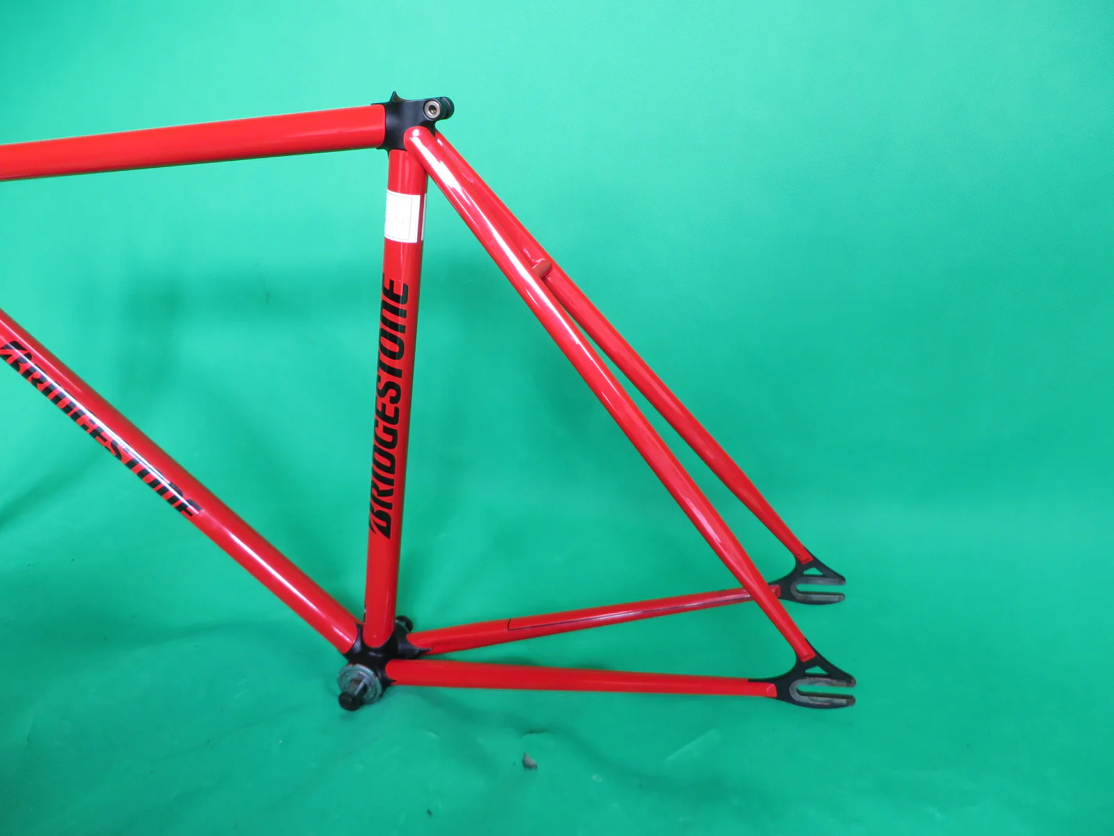 Bridgestone Columbus Max Fork kaisei 8630R // Red / Matte Black Lugs / // 50cm - Image 8