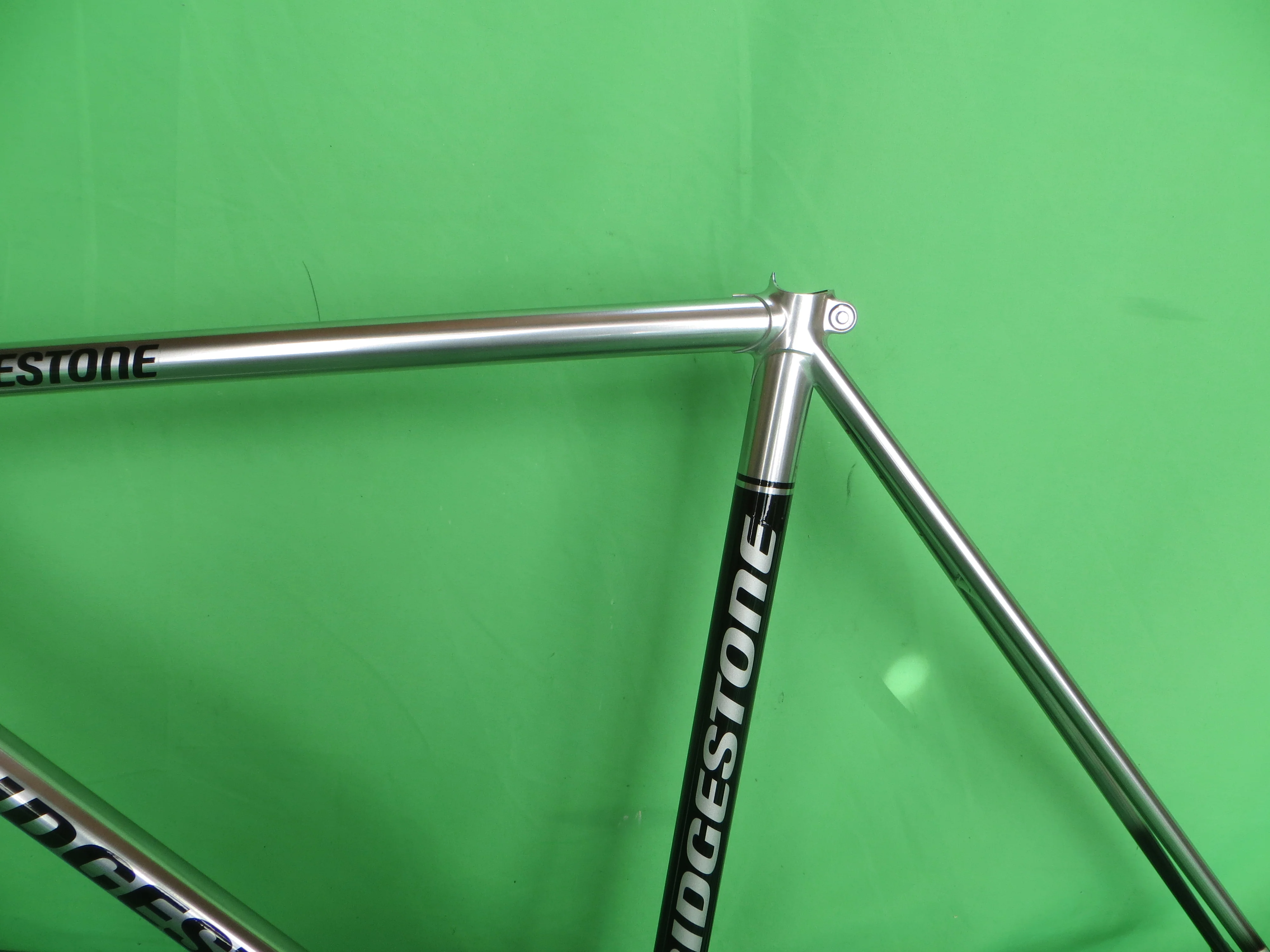 Bridgestone Columbus Max Fork // Mach Silver Black Two Tone // 53cm - Image 5
