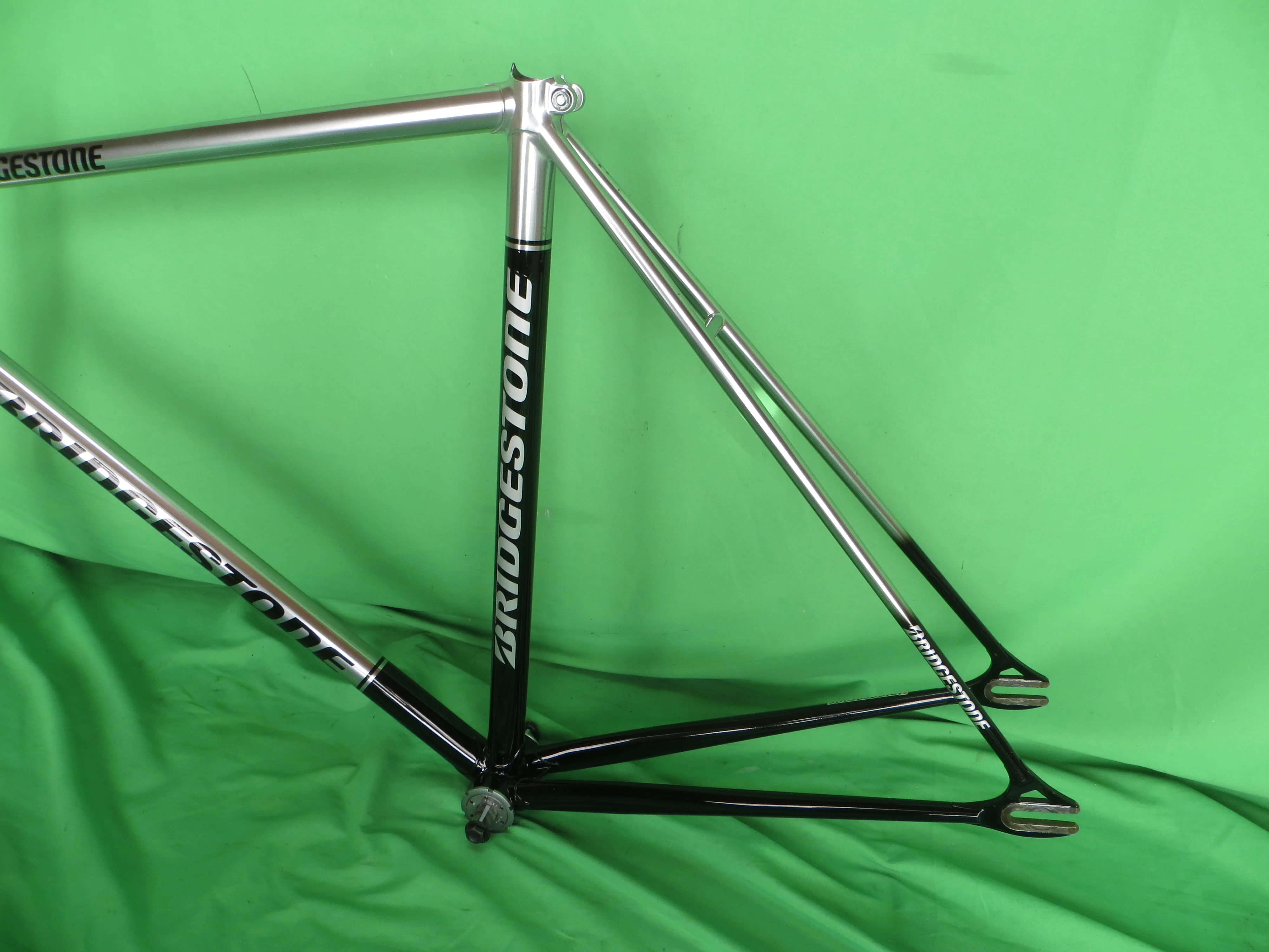 Bridgestone Columbus Max Fork // Mach Silver Black Two Tone // 53cm - Image 8