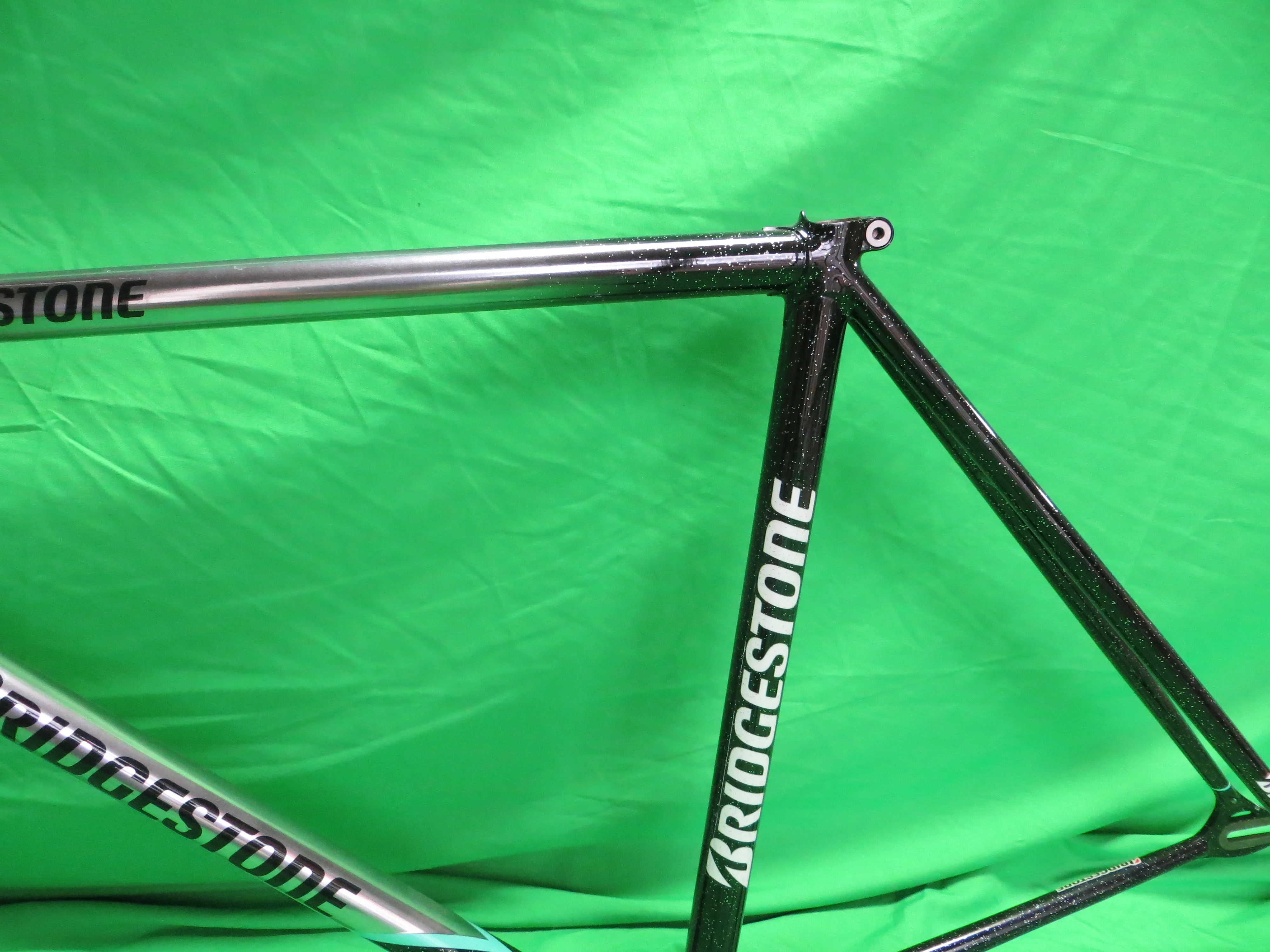Bridgestone Columbus Max Fork // Mach Silver Black with Silver Flake // 49.5cm - Image 5