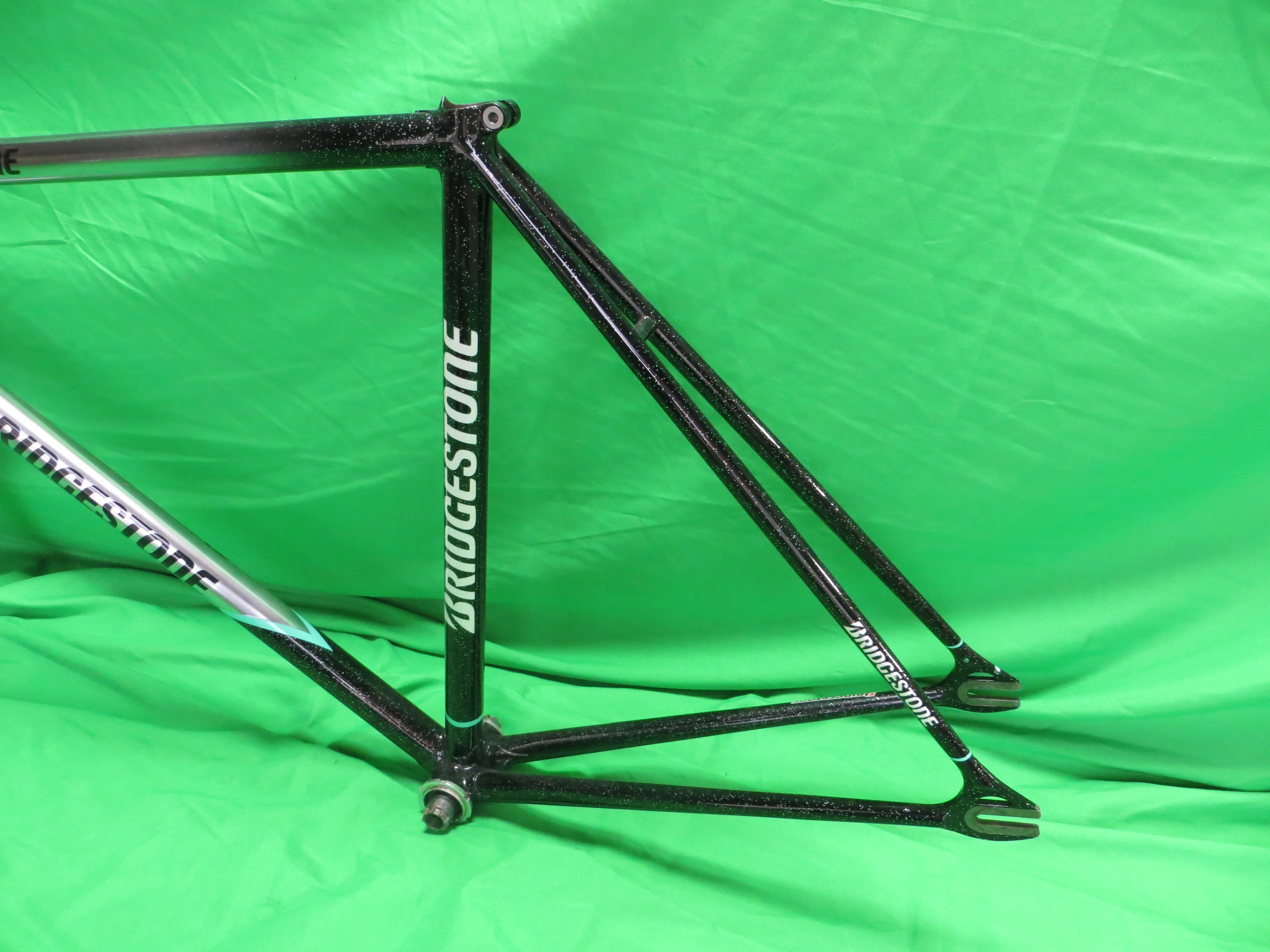 Bridgestone Columbus Max Fork // Mach Silver Black with Silver Flake // 49.5cm - Image 8