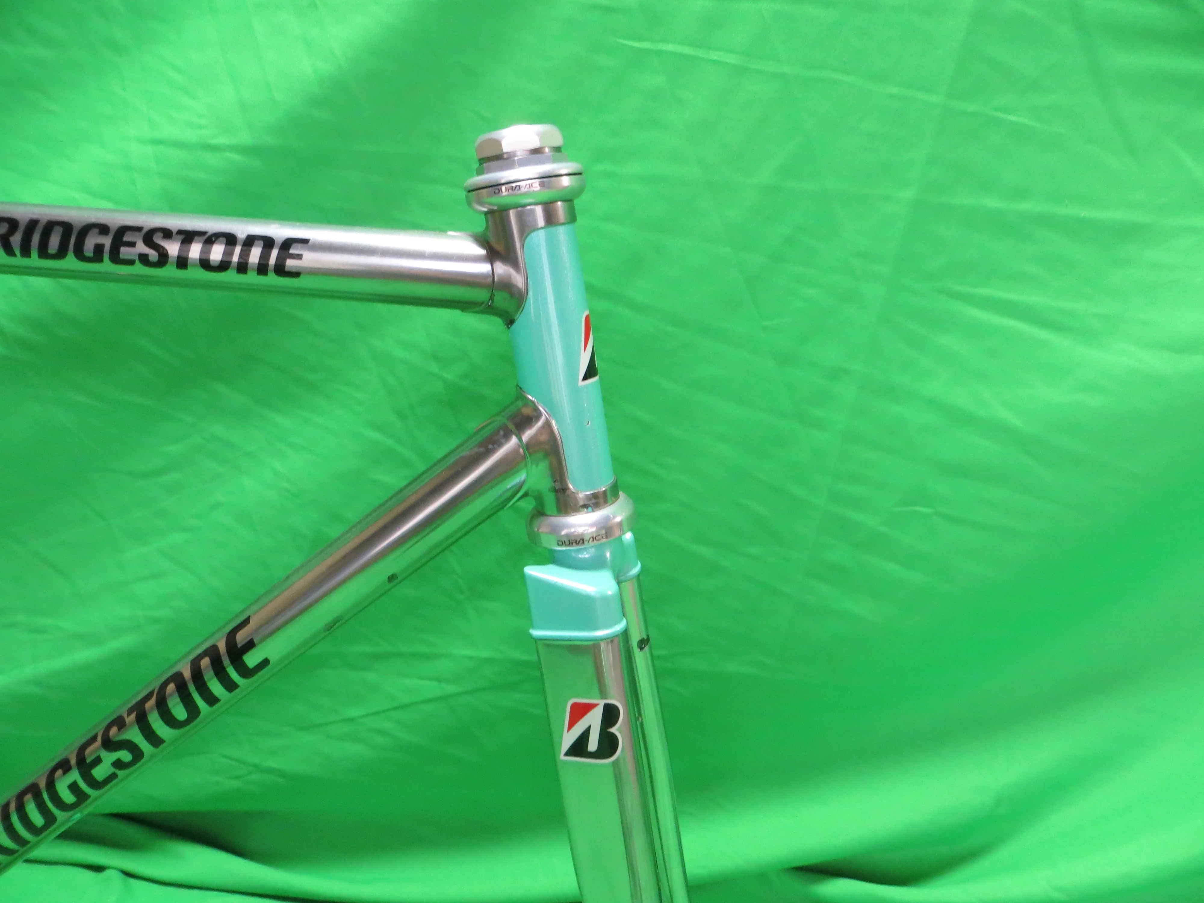 Bridgestone Columbus Max Fork // Mach Silver Black with Silver Flake // 49.5cm - Image 9