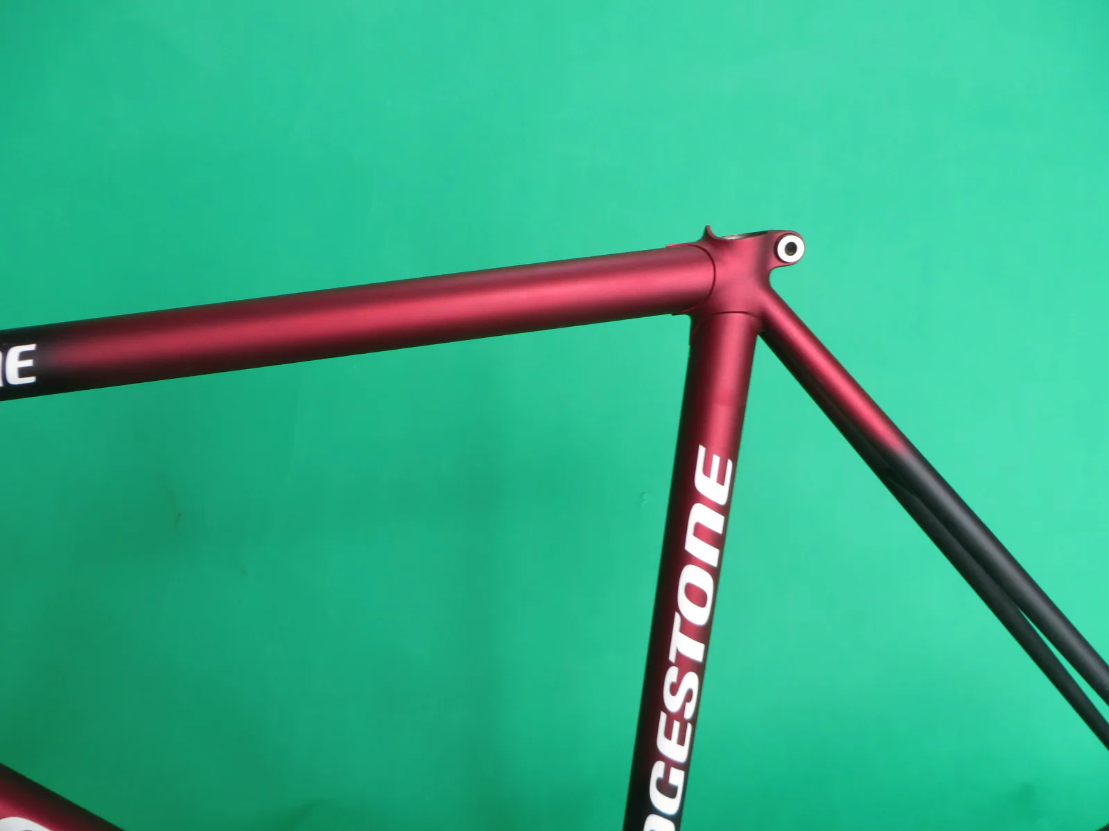 Bridgestone // Matte Black / Matte Red Fade // 50cm - Image 5