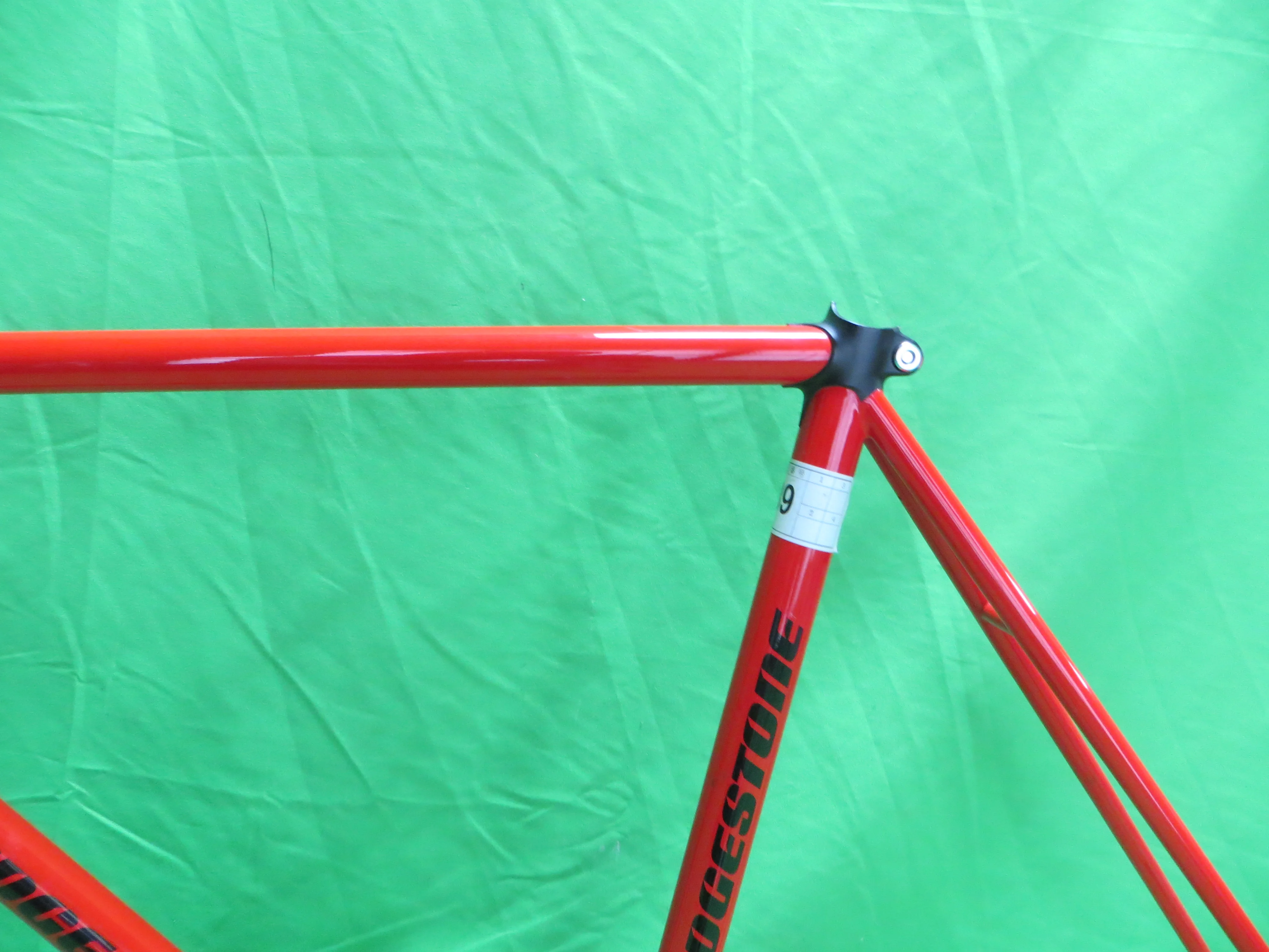 Bridgestone Columbus Max Fork // Red / Matte Black Lugs / // 50.5cm - Image 5