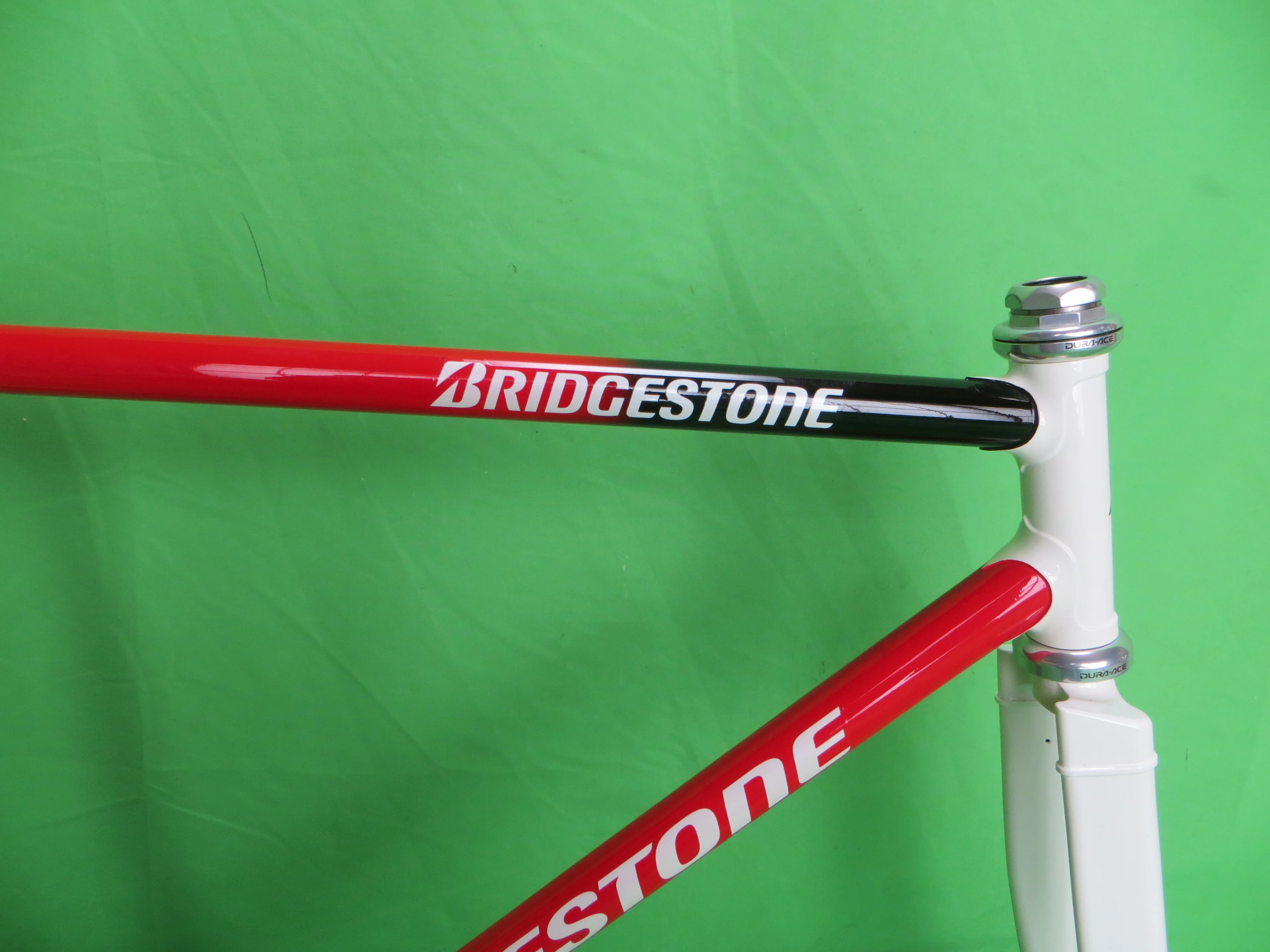 Bridgestone Columbus Max Fork // Red / White / Black / 49.5cm - Image 11