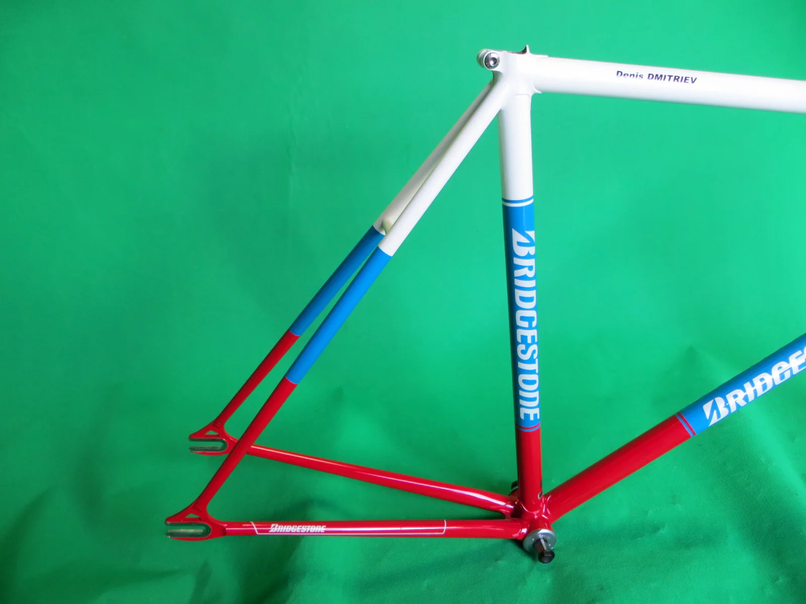 BRIDGESTONE // Columbus Max Fork // Russian Tricolor // used by Denis Dmitriev // 54.5cm - Image 15