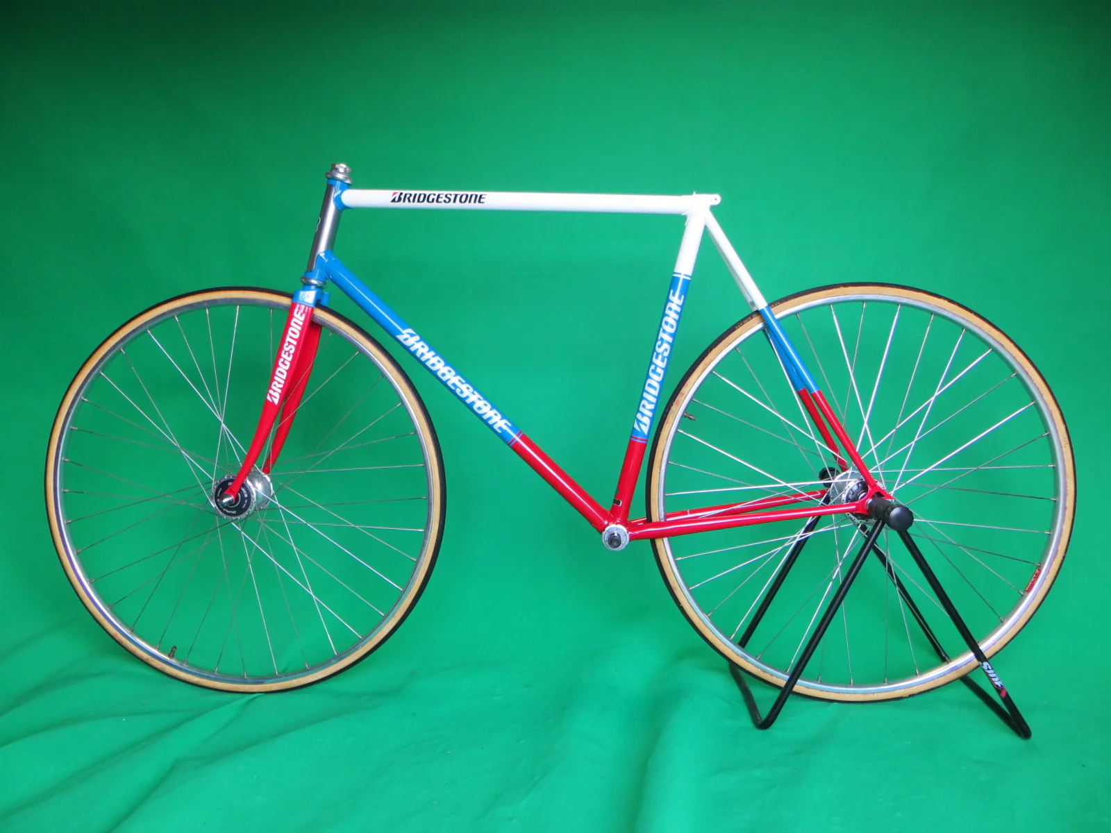 BRIDGESTONE // Columbus Max Fork // Russian Tricolor // used by Denis Dmitriev // 54.5cm - Image 16