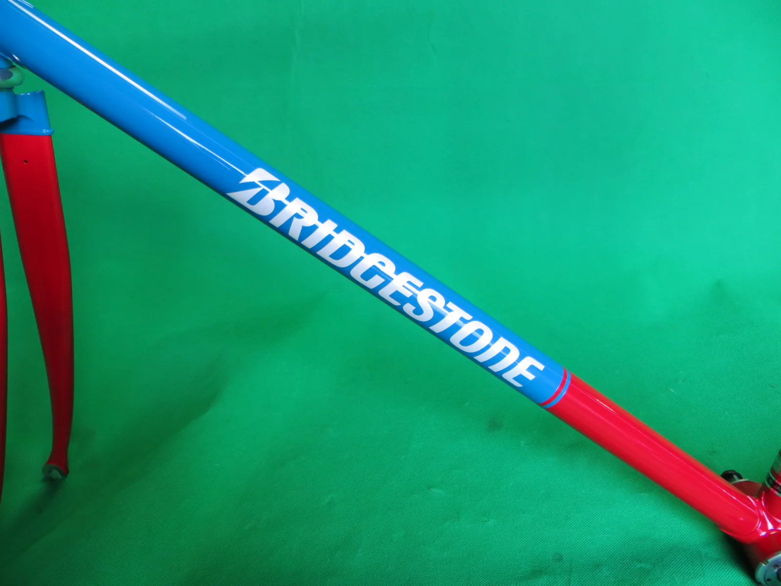 BRIDGESTONE // Columbus Max Fork // Russian Tricolor // used by Denis Dmitriev // 54.5cm - Image 6