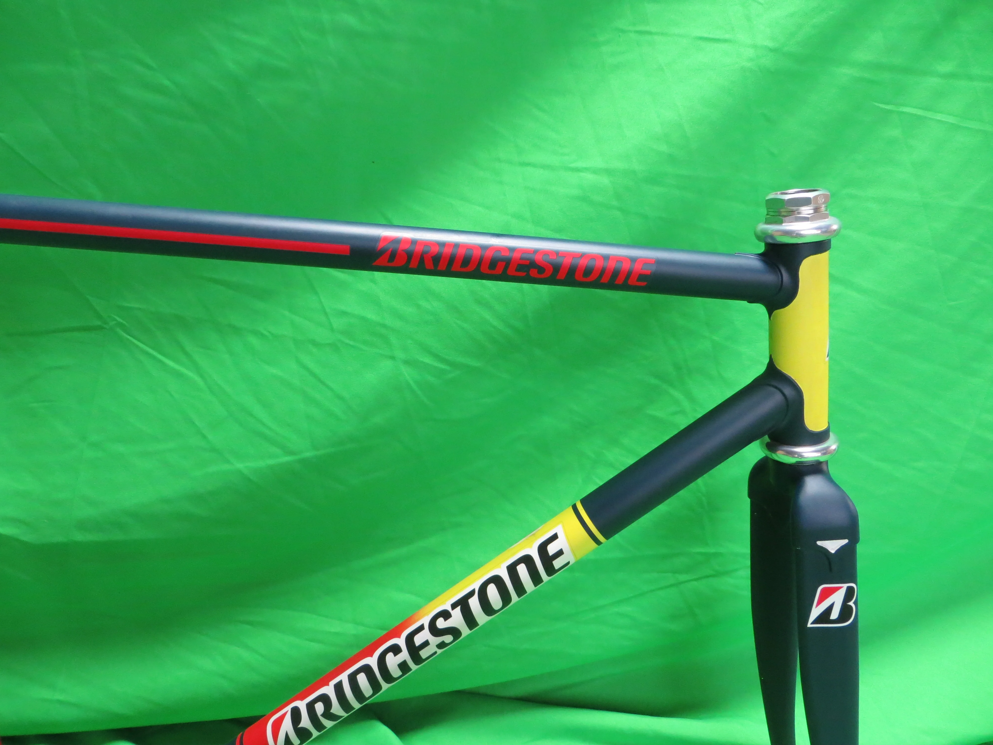 Bridgestone Columbus Max Fork /Spilit Keirin // Matte Gray Blue // 49.5cm - Image 11