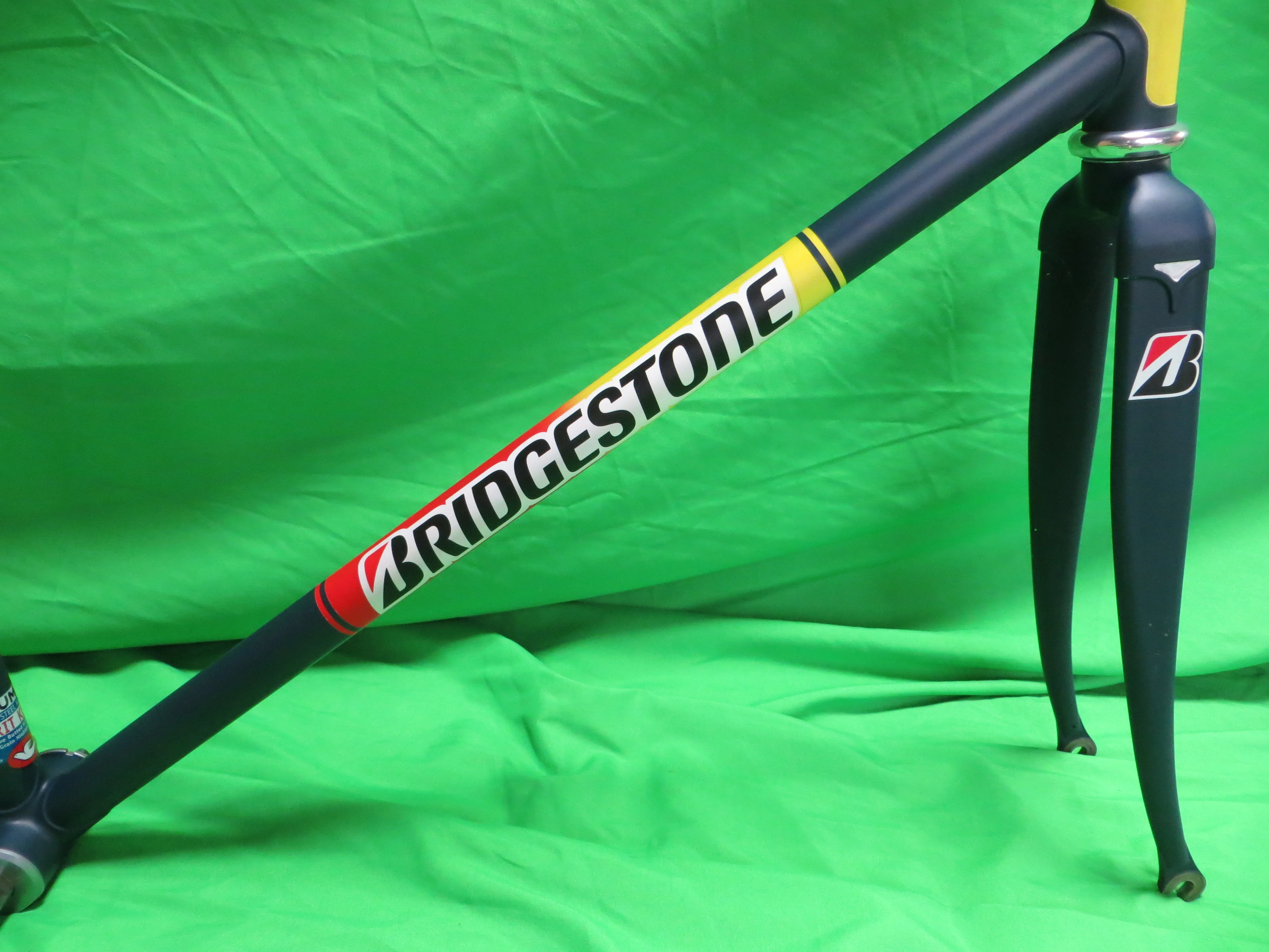 Bridgestone Columbus Max Fork /Spilit Keirin // Matte Gray Blue // 49.5cm - Image 13