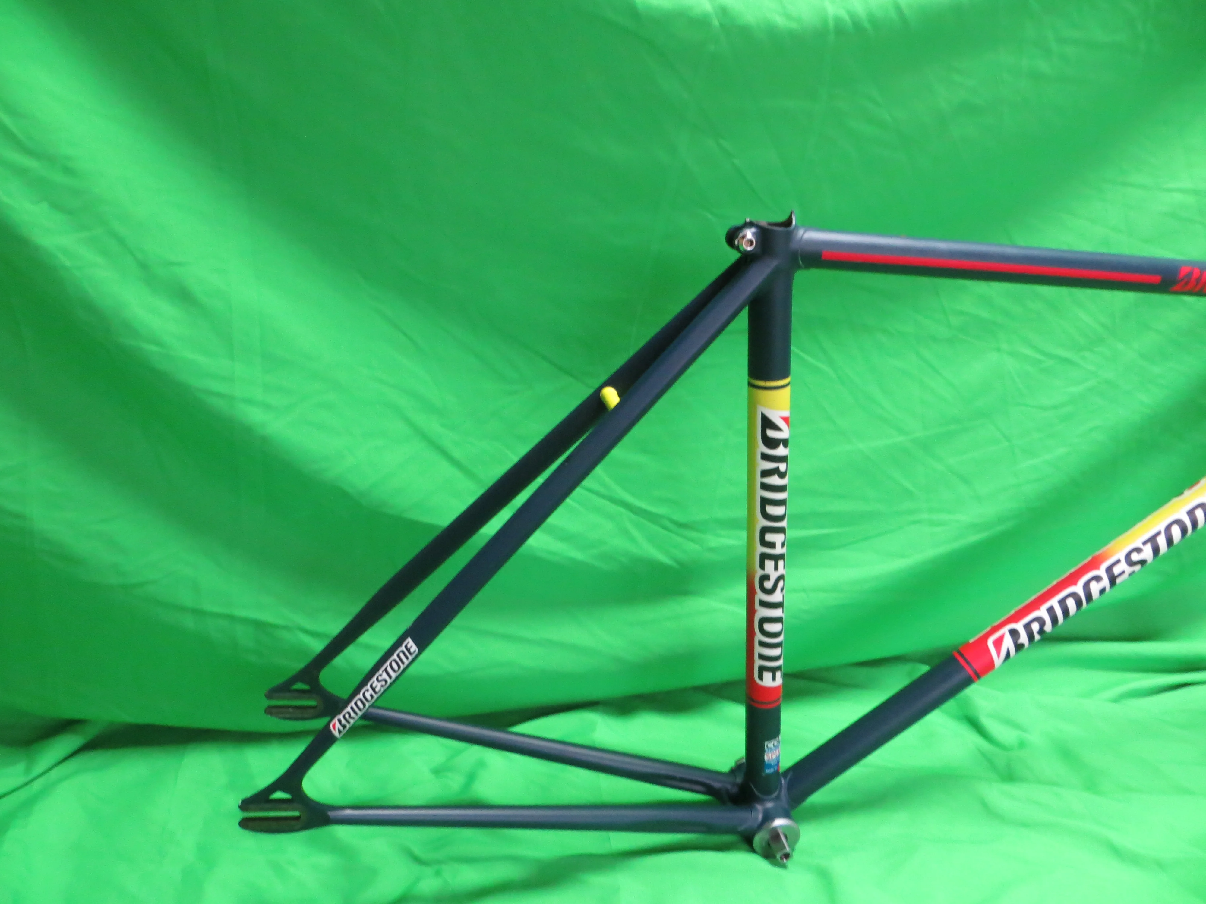 Bridgestone Columbus Max Fork /Spilit Keirin // Matte Gray Blue // 49.5cm - Image 15