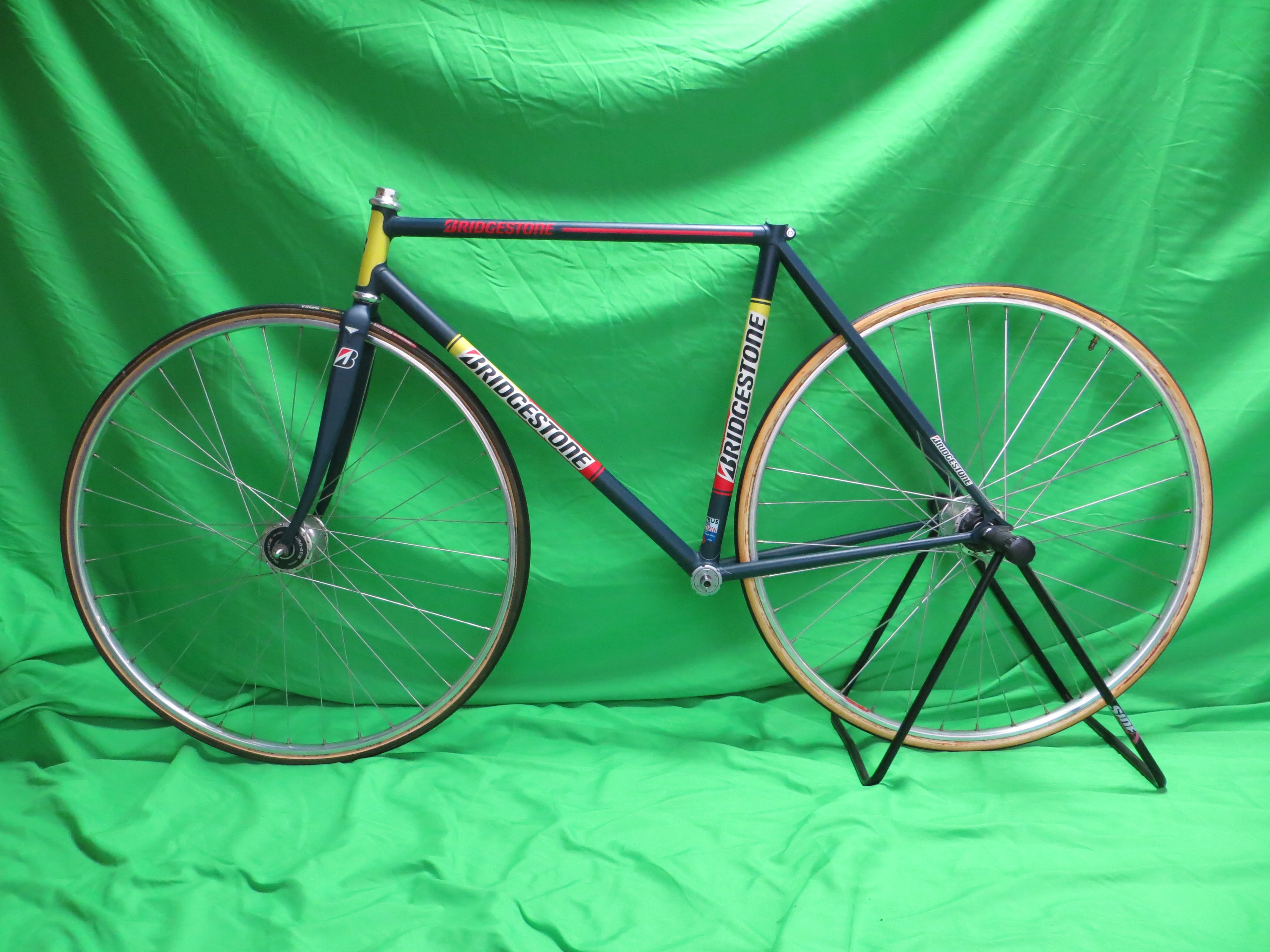 Bridgestone Columbus Max Fork /Spilit Keirin // Matte Gray Blue // 49.5cm - Image 16