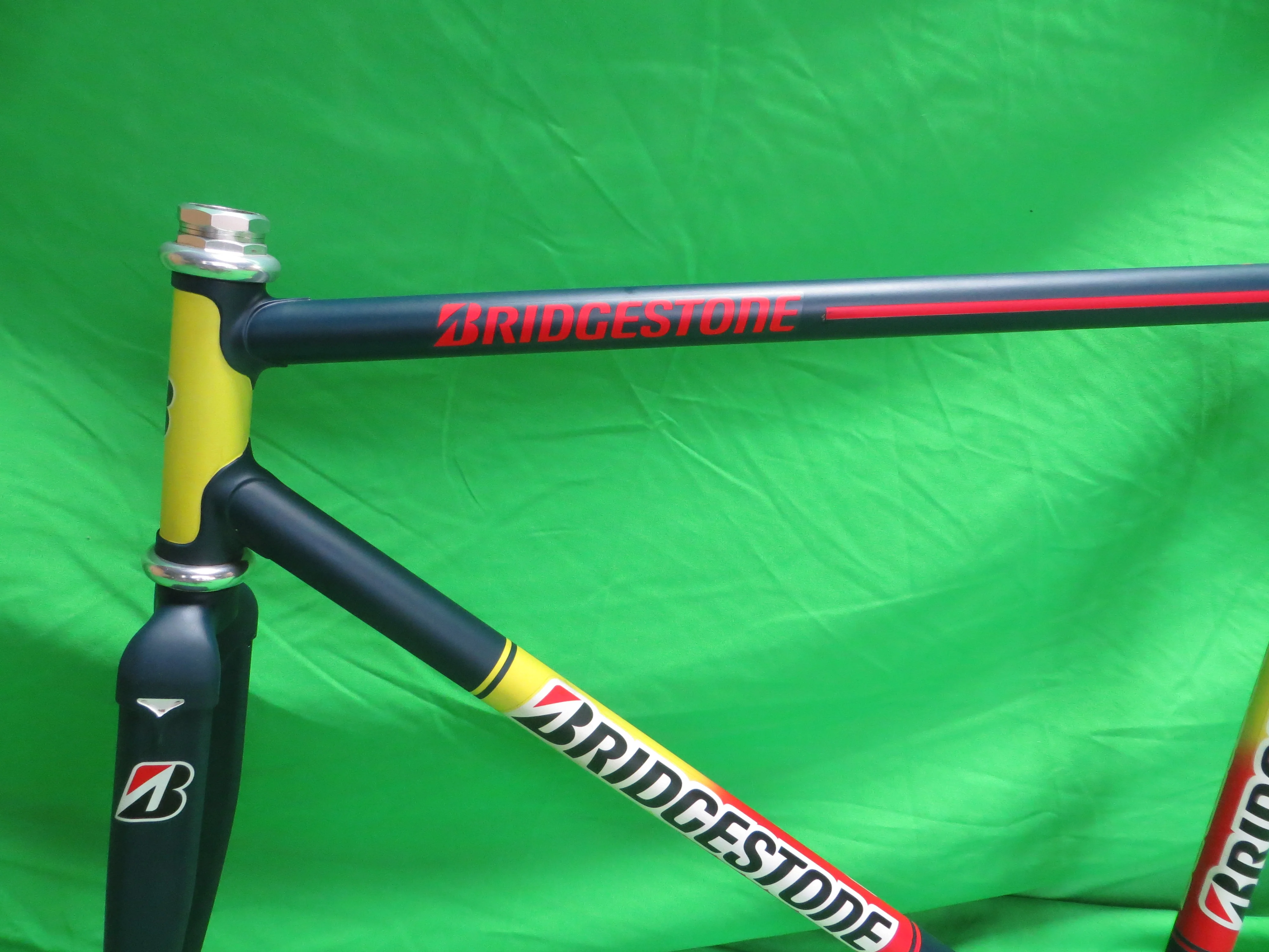Bridgestone Columbus Max Fork /Spilit Keirin // Matte Gray Blue // 49.5cm - Image 4
