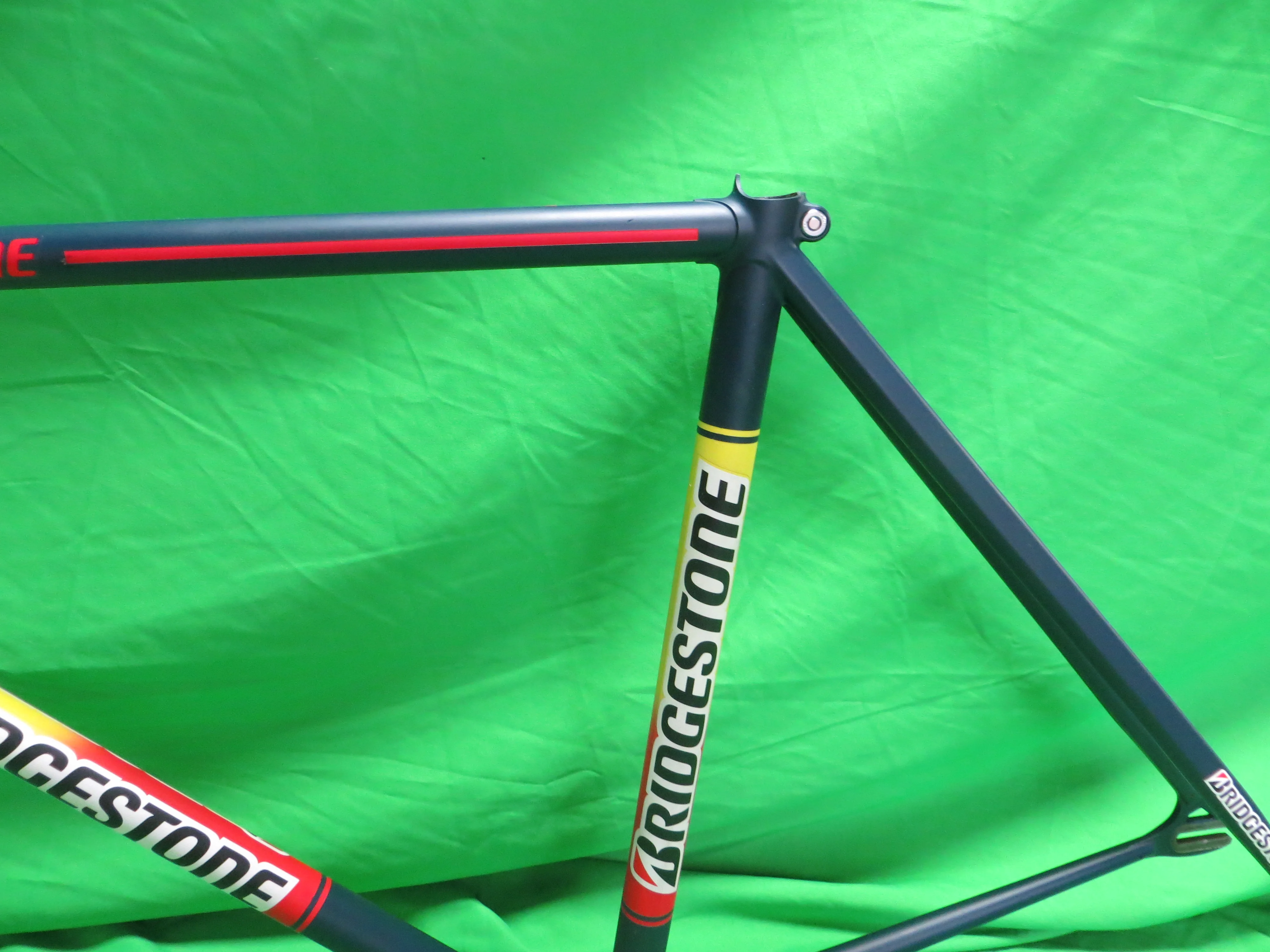 Bridgestone Columbus Max Fork /Spilit Keirin // Matte Gray Blue // 49.5cm - Image 5