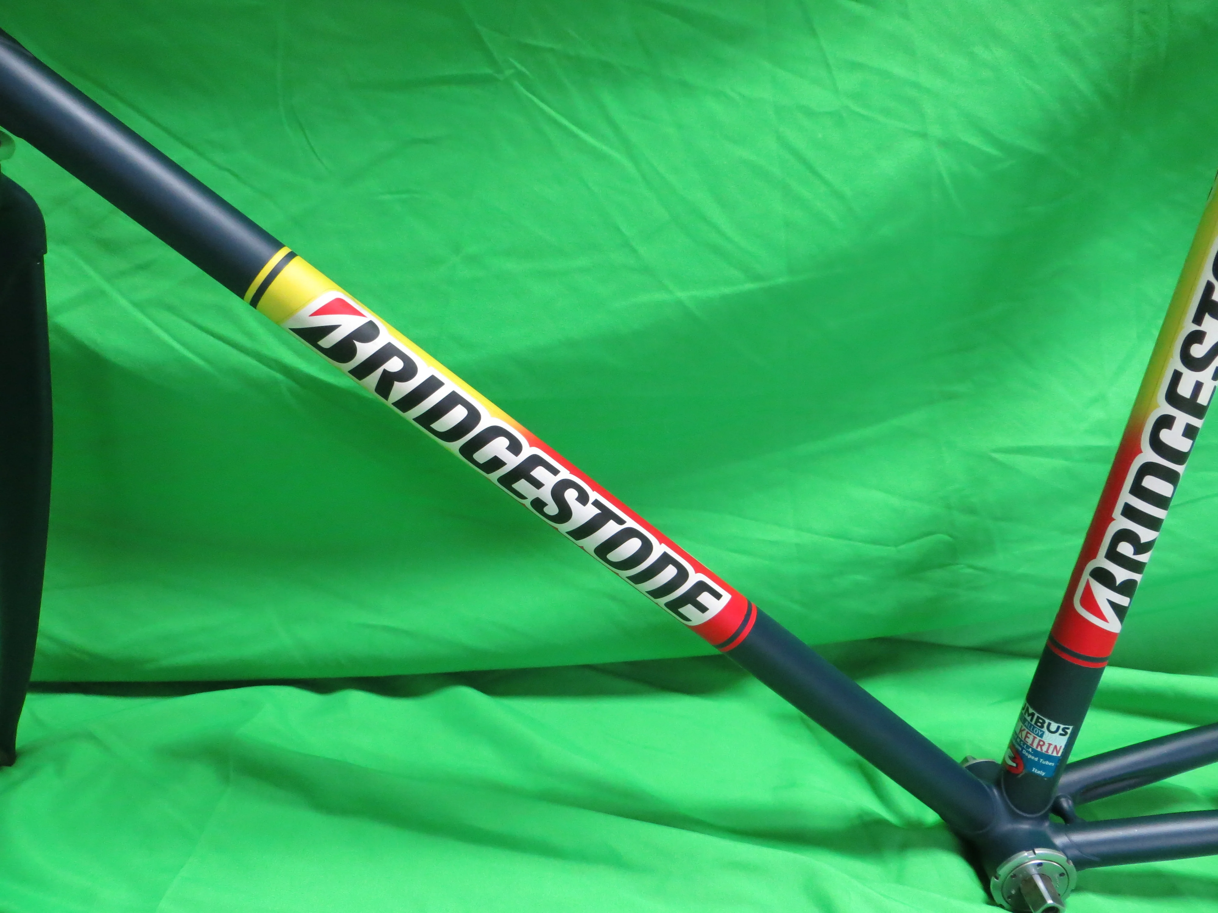 Bridgestone Columbus Max Fork /Spilit Keirin // Matte Gray Blue // 49.5cm - Image 6