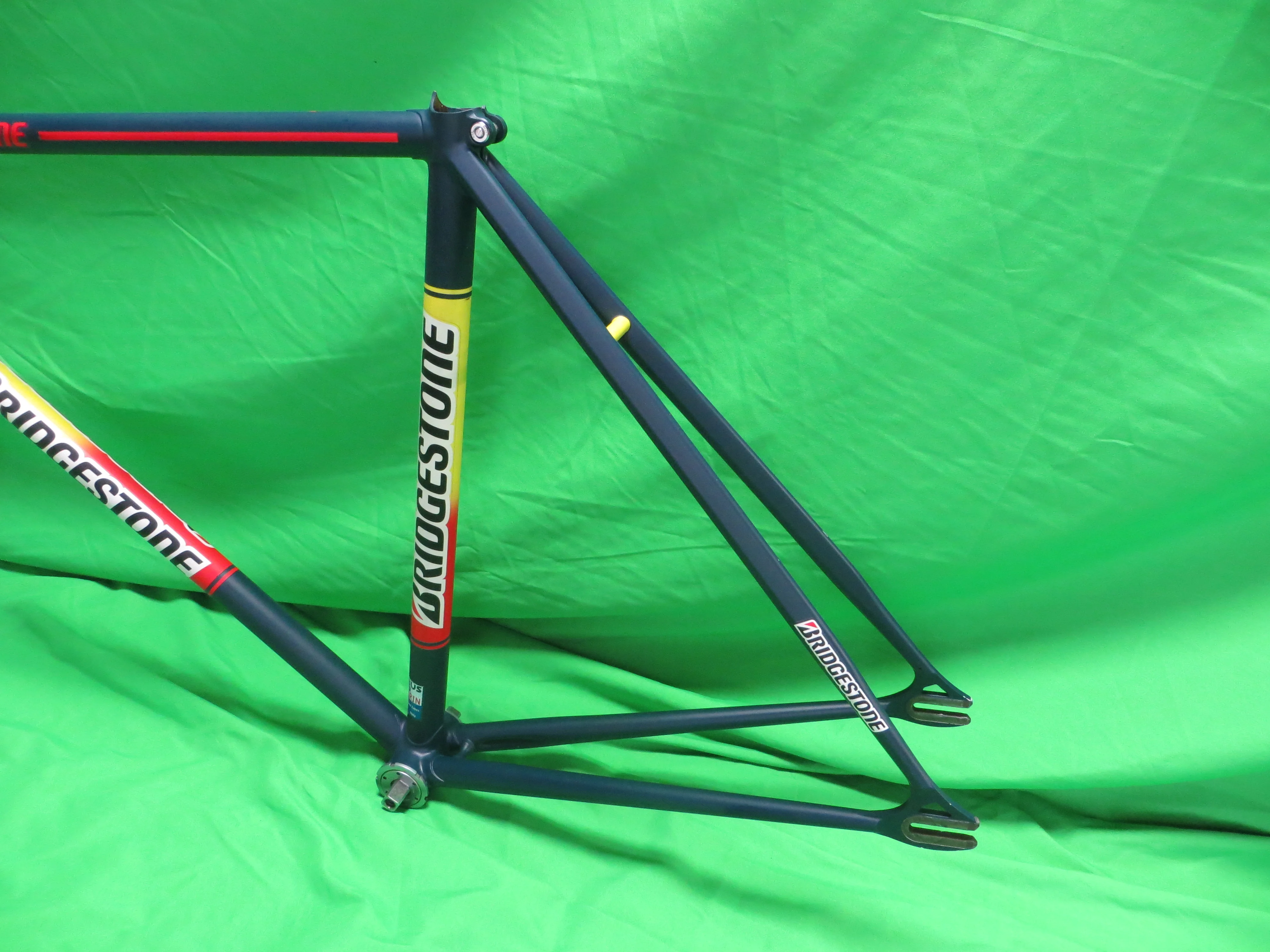 Bridgestone Columbus Max Fork /Spilit Keirin // Matte Gray Blue // 49.5cm - Image 8