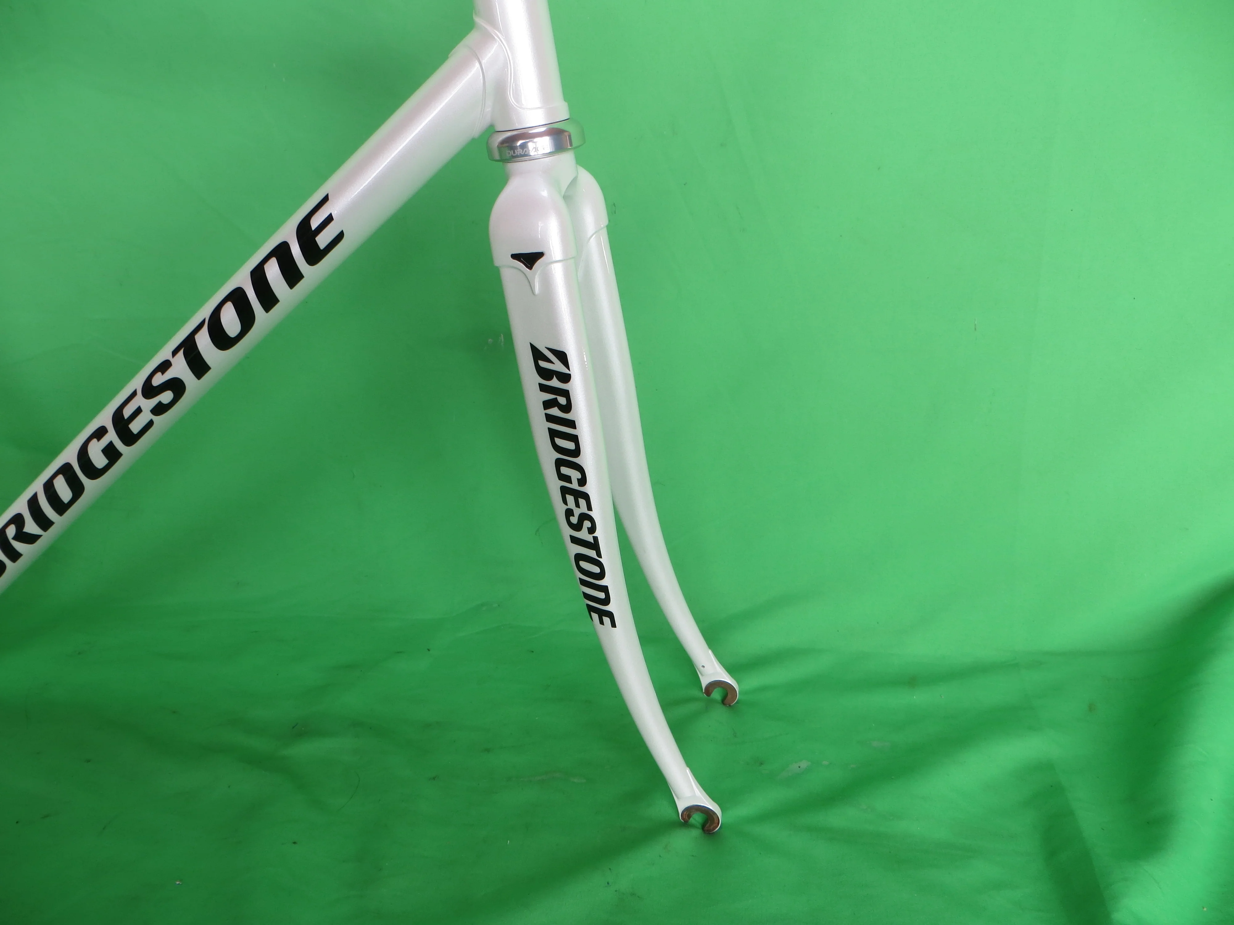 Bridgestone Columbus Max Fork / Tange Ultimate Keirin  // White // 53.5cm - Image 10