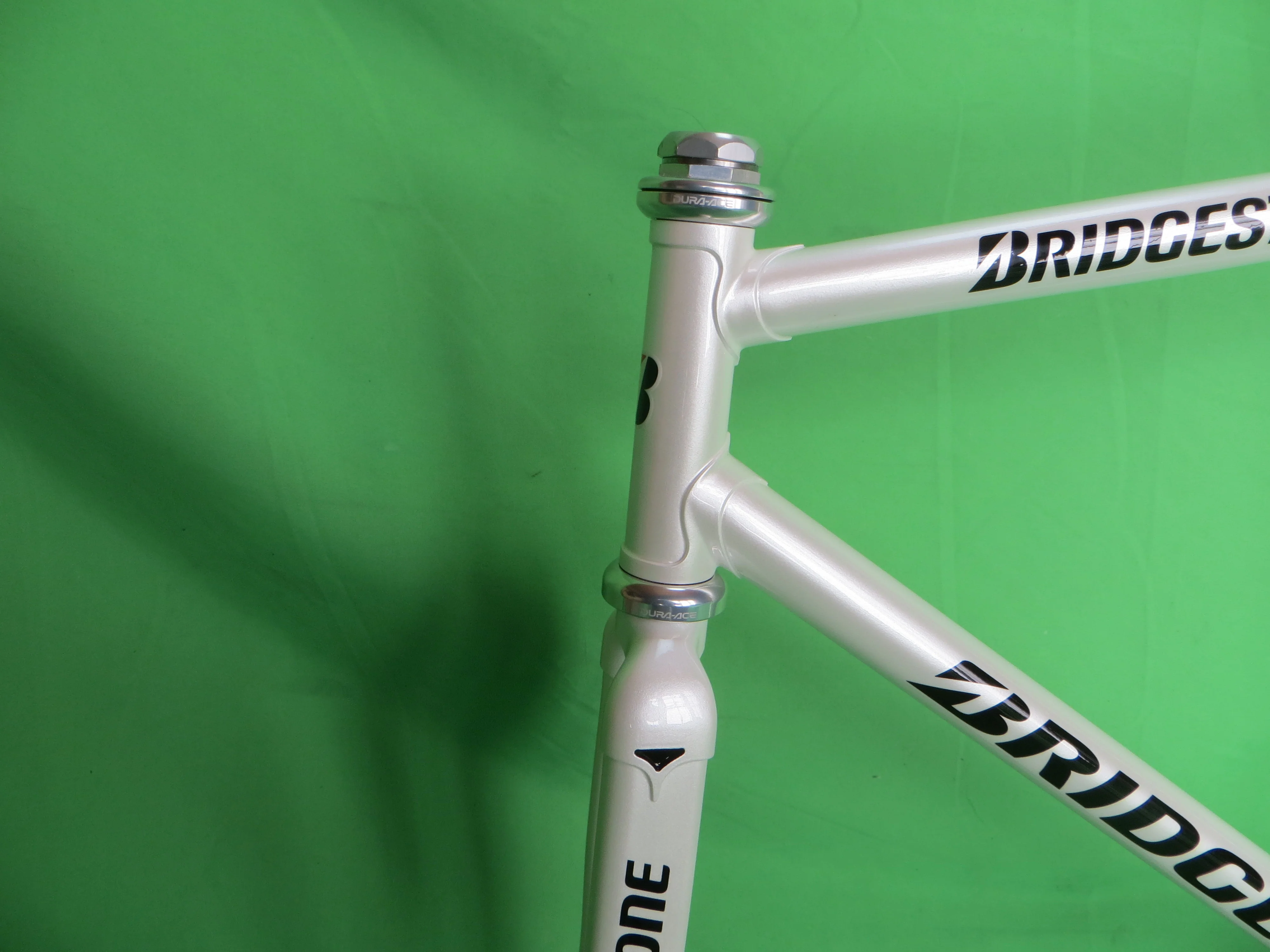 Bridgestone Columbus Max Fork / Tange Ultimate Keirin  // White // 53.5cm - Image 2