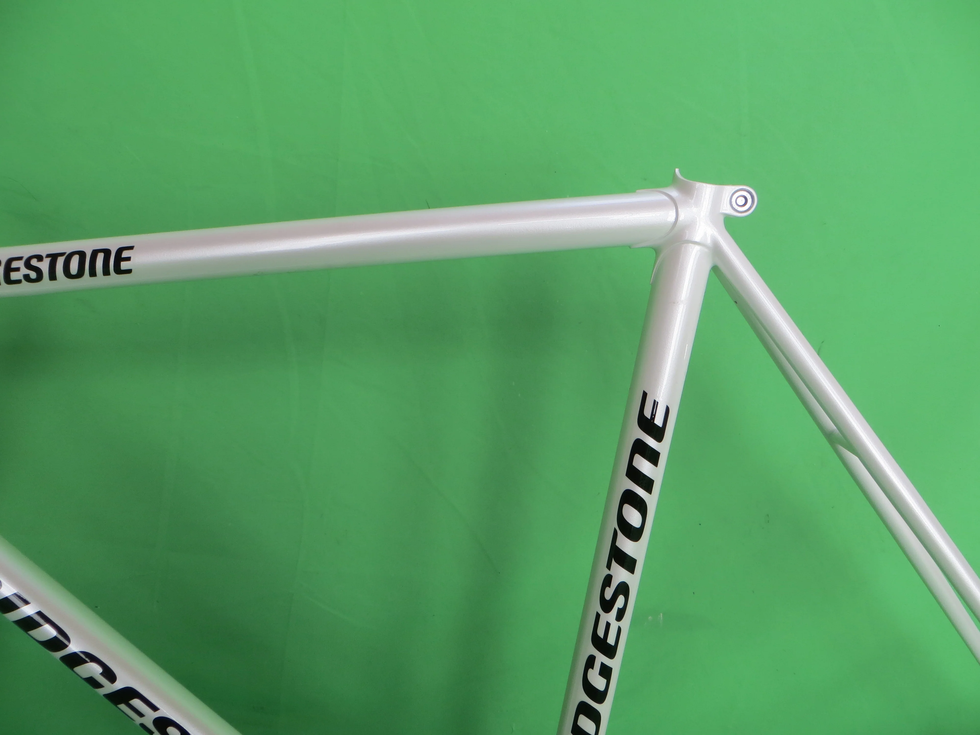 Bridgestone Columbus Max Fork / Tange Ultimate Keirin  // White // 53.5cm - Image 5