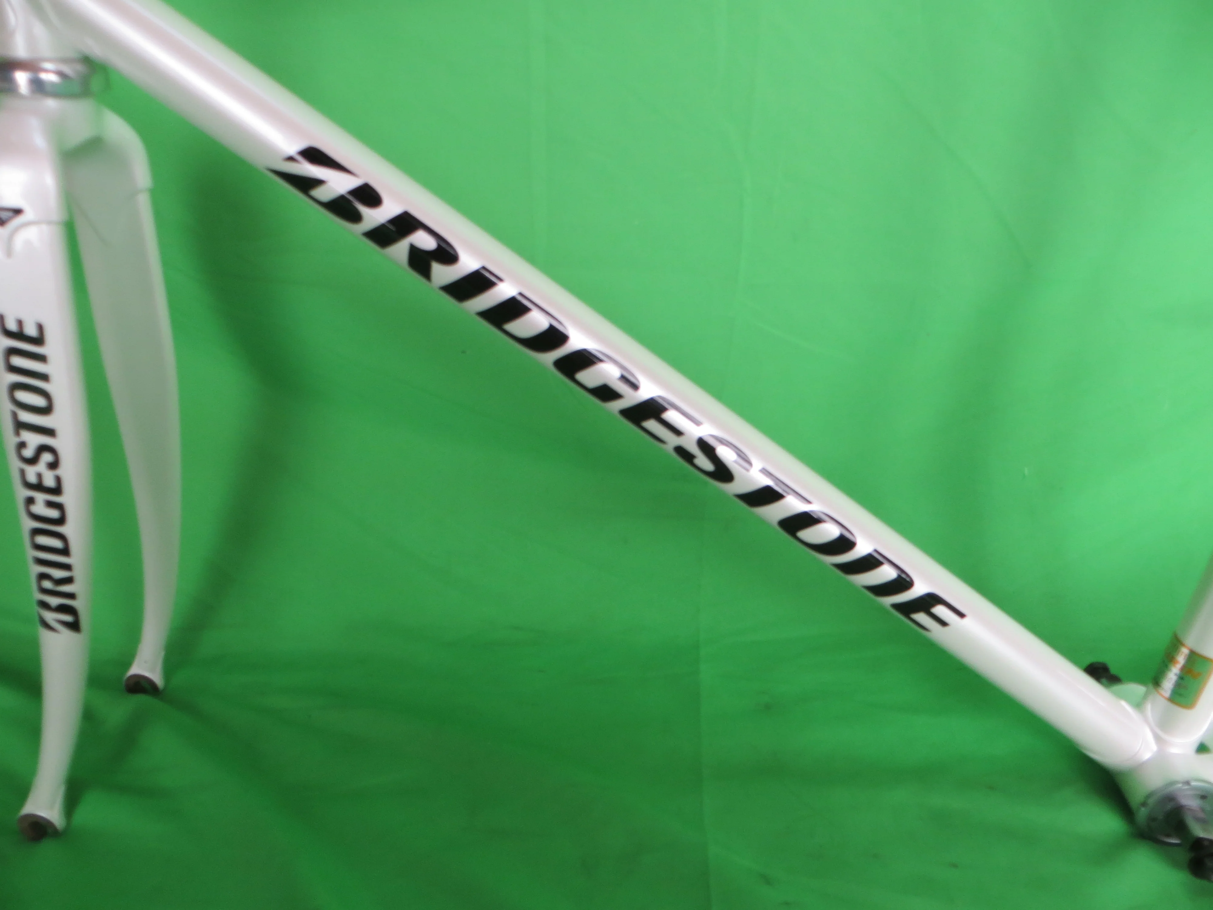 Bridgestone Columbus Max Fork / Tange Ultimate Keirin  // White // 53.5cm - Image 6