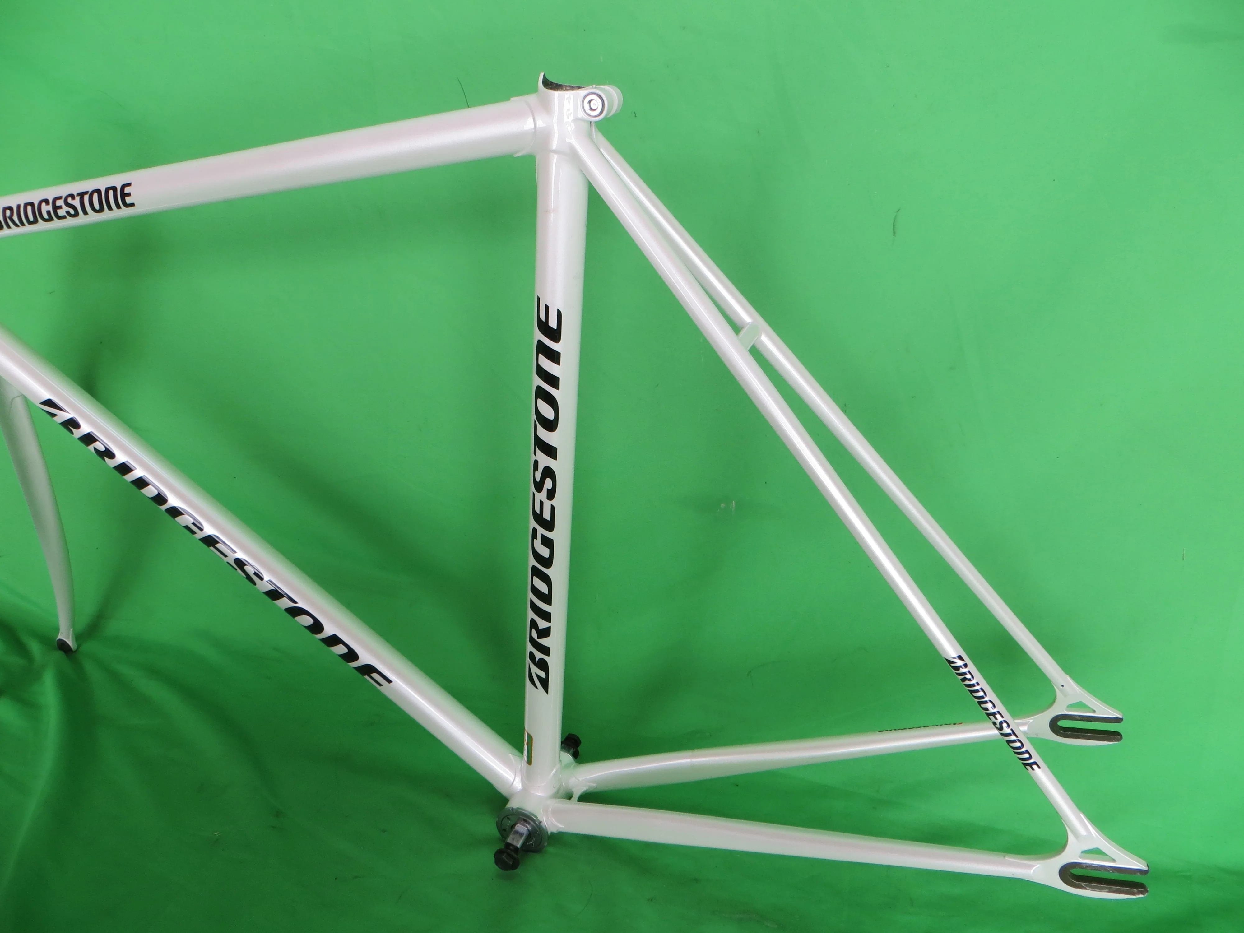 Bridgestone Columbus Max Fork / Tange Ultimate Keirin  // White // 53.5cm - Image 8