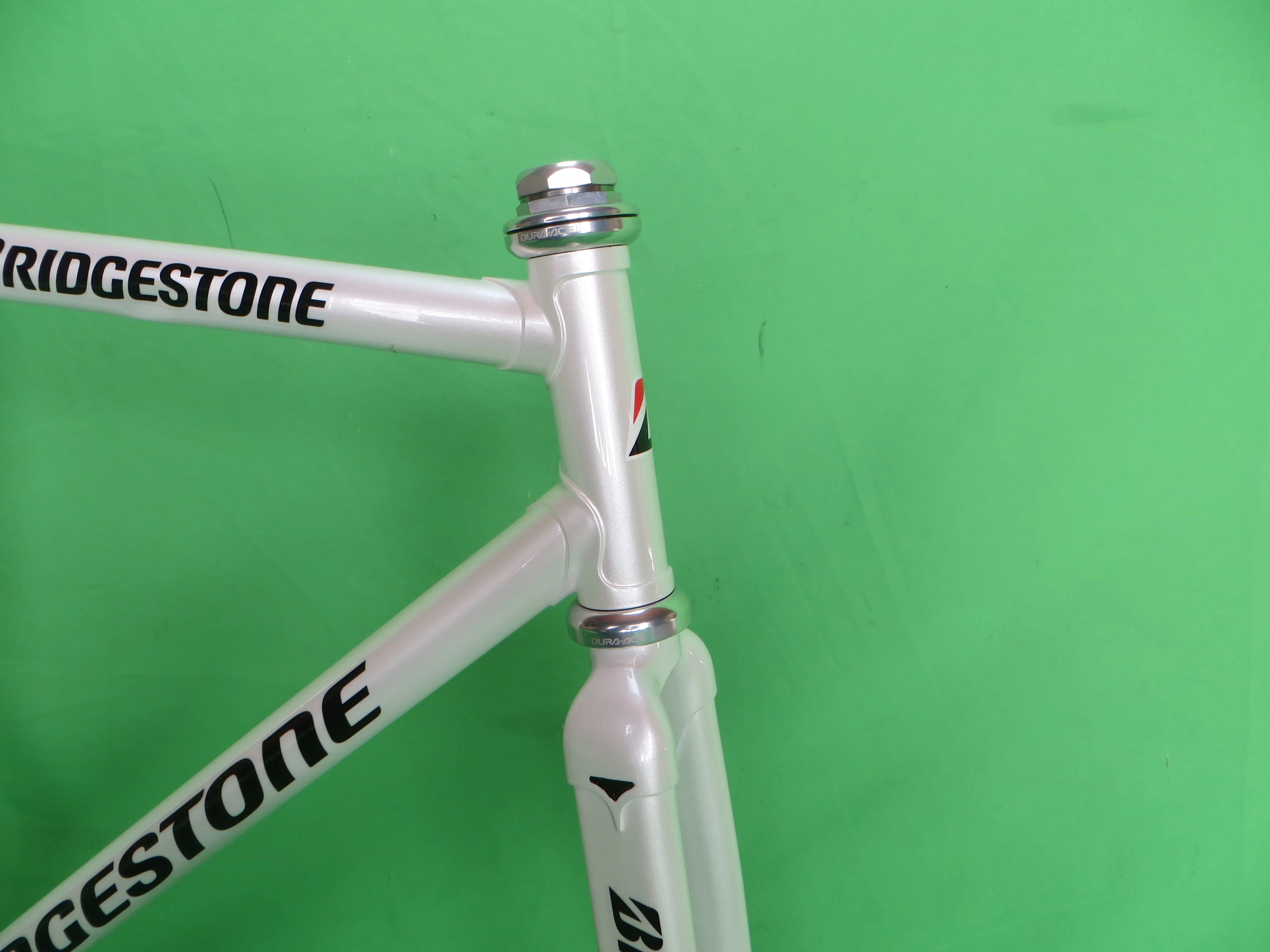 Bridgestone Columbus Max Fork / Tange Ultimate Keirin  // White // 53.5cm - Image 9