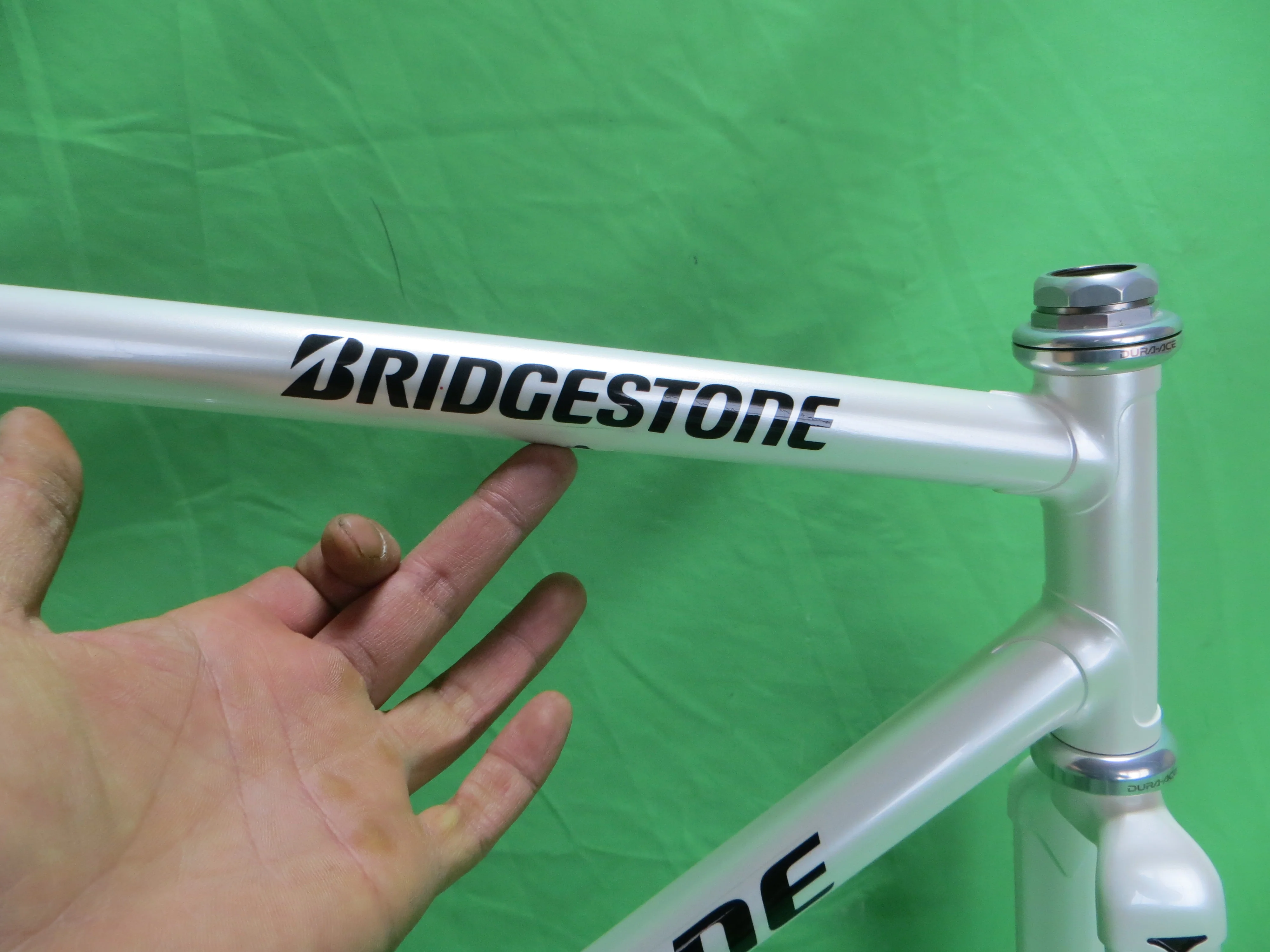Bridgestone Columbus Max Fork // White // 53.5cm - Image 11